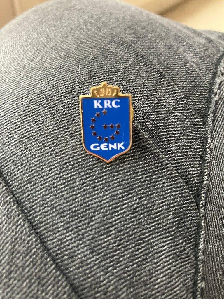Vintage KRC Genk pin ( voetbal ), Ophalen of Verzenden, Nieuw, Sport
