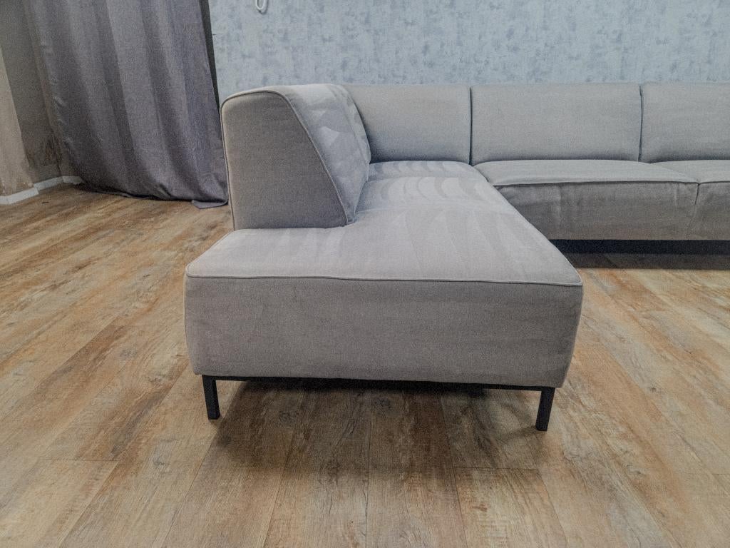  Zeer Mooi Grijs Hoekbank, Info@banxtel.nl, Gebruikt, Verzenden, Hoekbank
