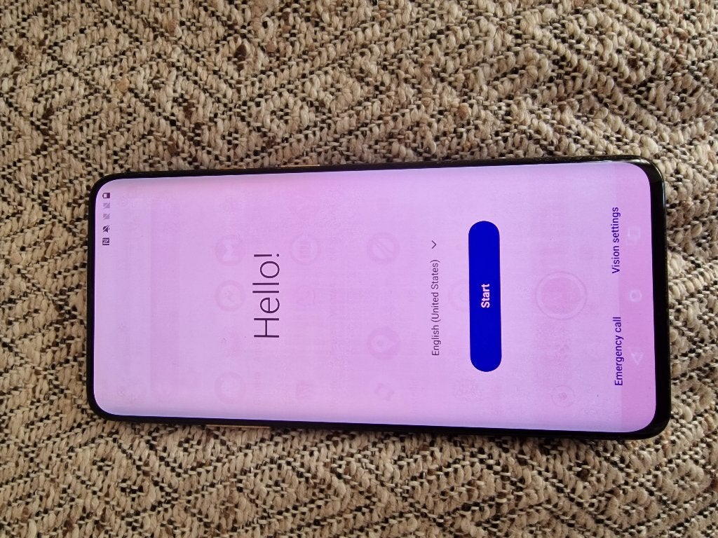 smartphone one plus pro 7, Telecommunicatie, Mobiele telefoons | Samsung, Gebruikt, Overige modellen, 128 GB, Zonder abonnement