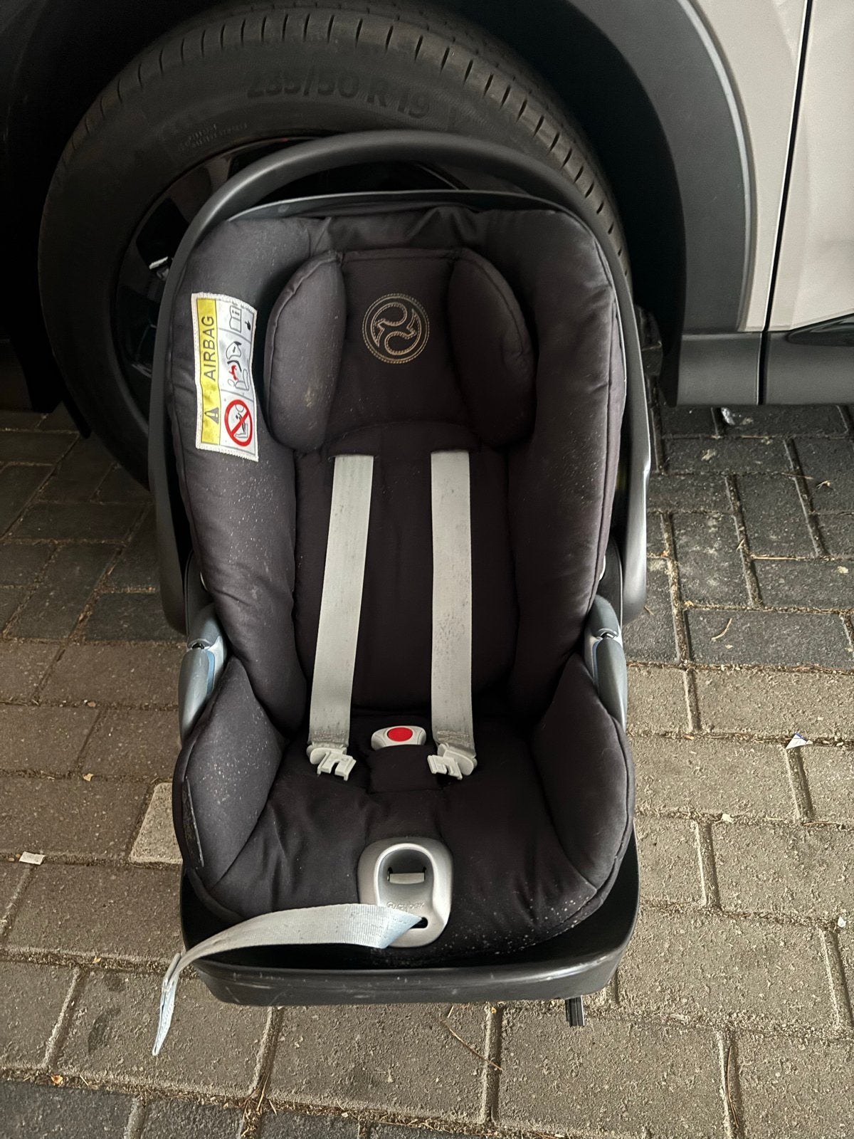 Cybex Aton 5 autostoel met Isofix base, Kinderen en Baby's, Autostoeltjes, Gebruikt, Overige merken, 0 t/m 13 kg, Autogordel of Isofix