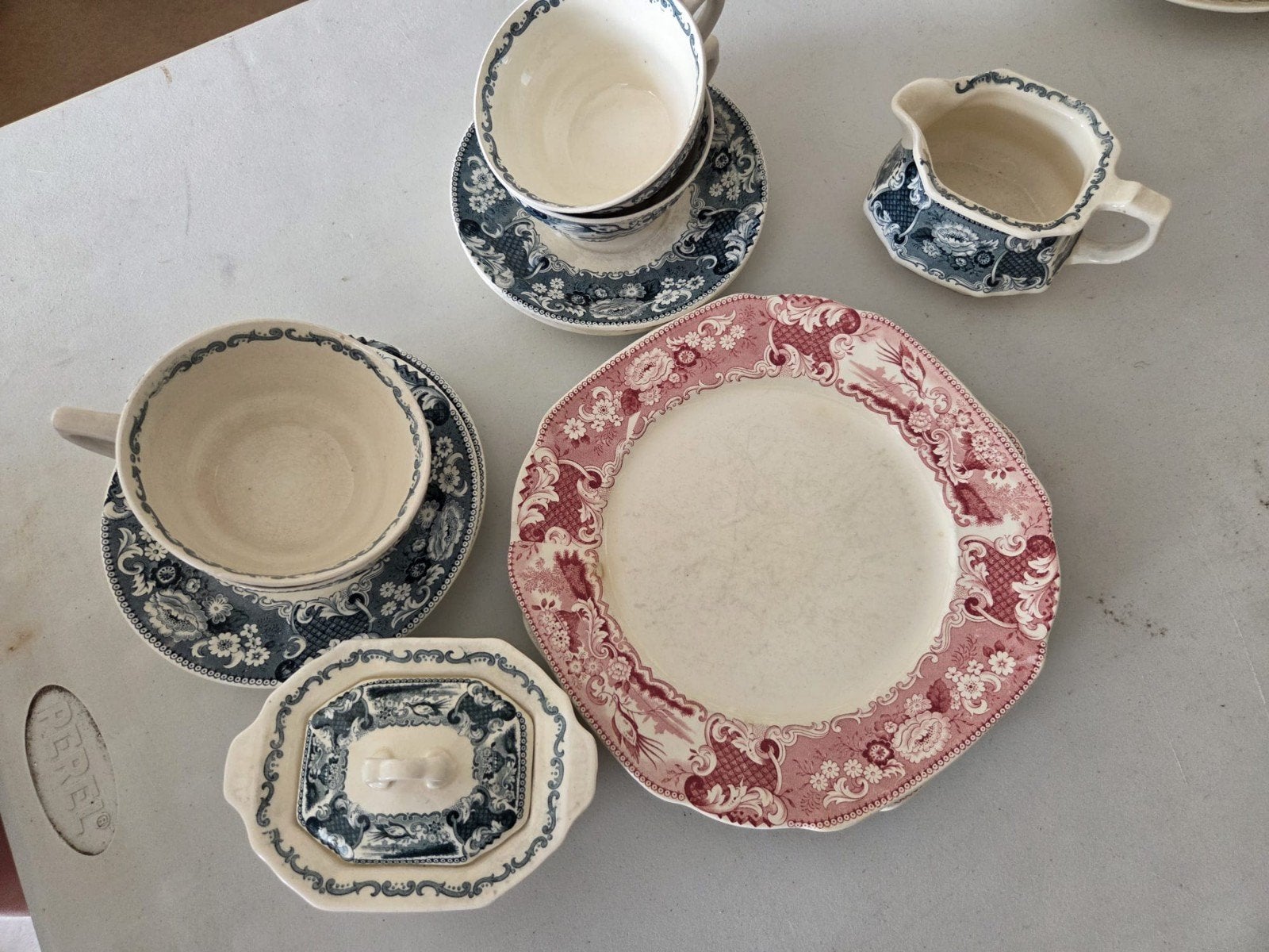 Vintage Victoria Serviesgoed - Diverse Stukken, Antiek en Kunst, Ophalen of Verzenden