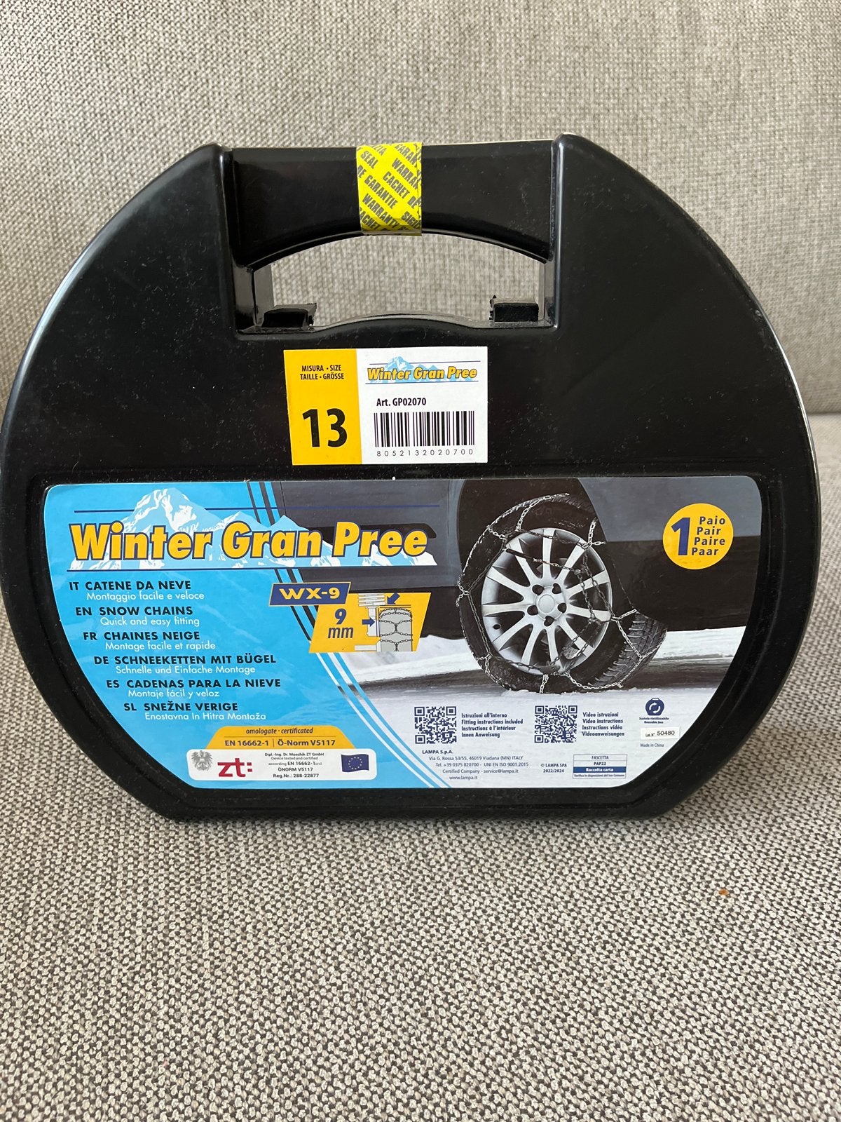 Winter Gran Pree sneeuwkettingen - Maat 13 NIEUW in doos, Ophalen of Verzenden, Nieuw