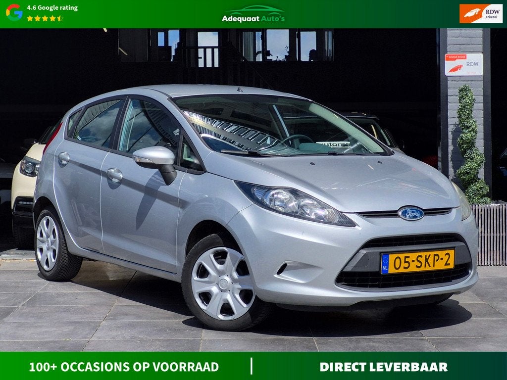 Ford Fiesta 1.25 Trend|Airco|El Pakket|5-DRS|Nieuwe APK, Voorwielaandrijving, Euro 5, Stof, Met garantie (alle)