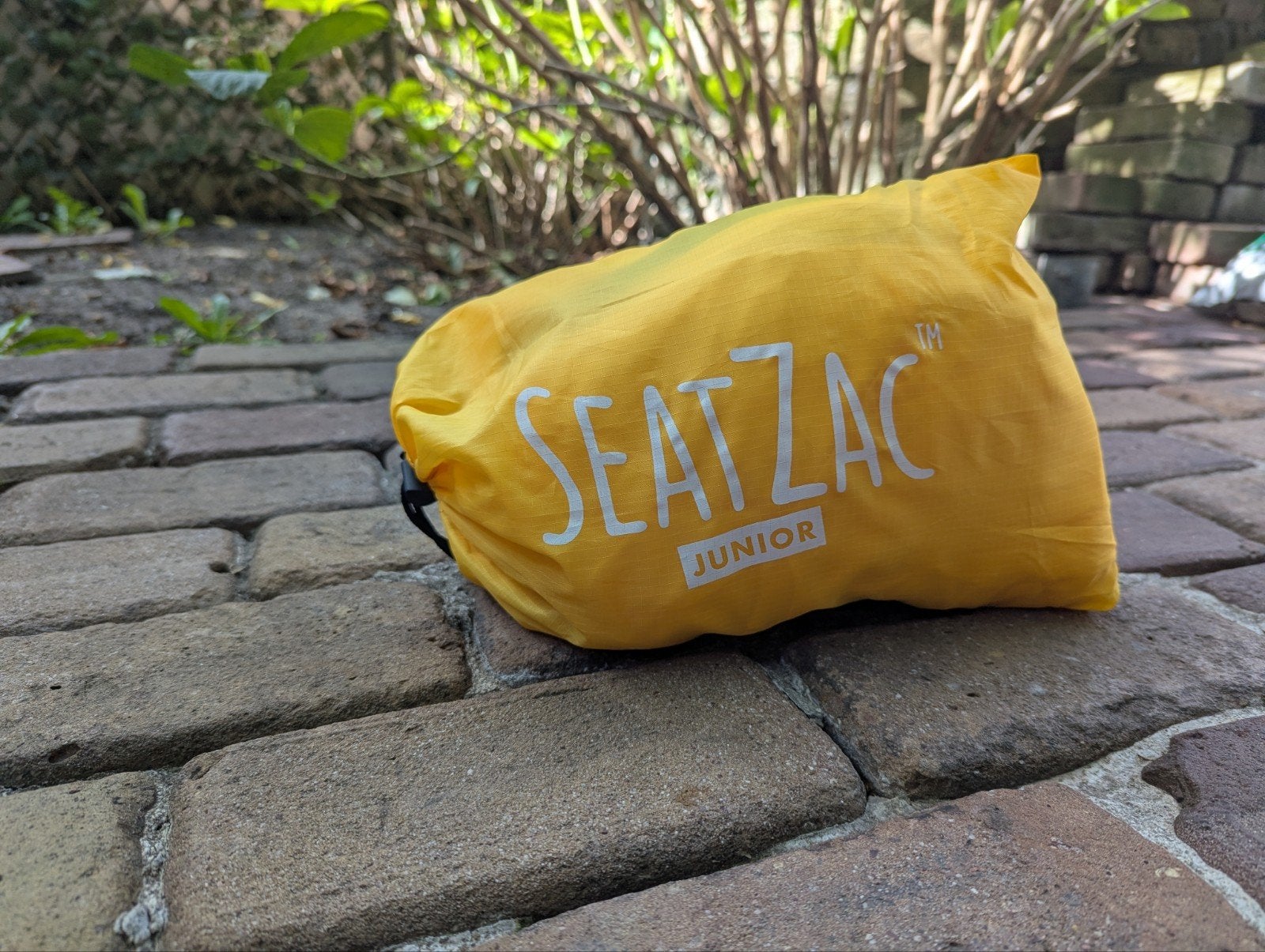 Nieuwe SeatZac Junior opblaasbare zitzak - Geel, Ophalen of Verzenden