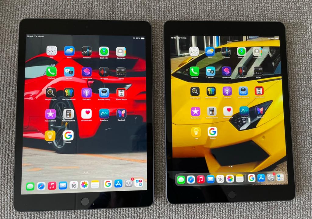 2x Apple iPad 9e generatie 64GB 10.2 inch (2021), Computers en Software, Apple iPads, 10 inch, Apple iPad, Ophalen of Verzenden