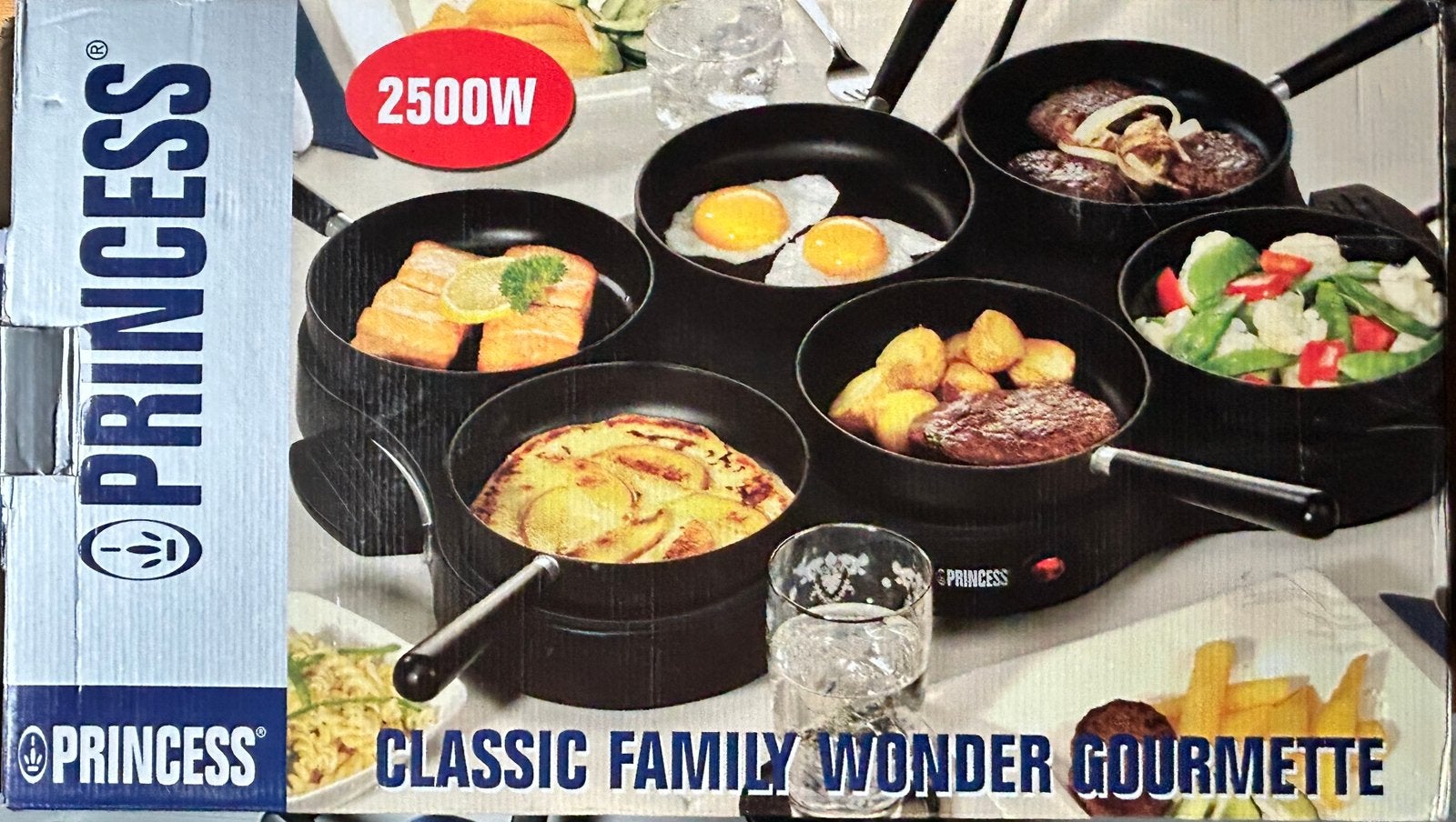 Gourmetstel Princess Classic 16cm pannetjes, Ophalen, Gebruikt, 4 t/m 7 personen