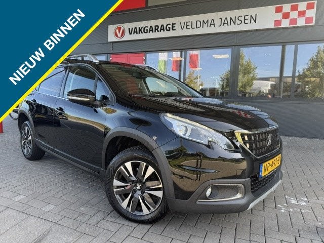 Peugeot 2008 1.2 PT ALLURE +ECC/PANODAK/LMV/CRUISE/HALF LEDE, Auto's, Voorwielaandrijving, Stof, Euro 6, Origineel Nederlands