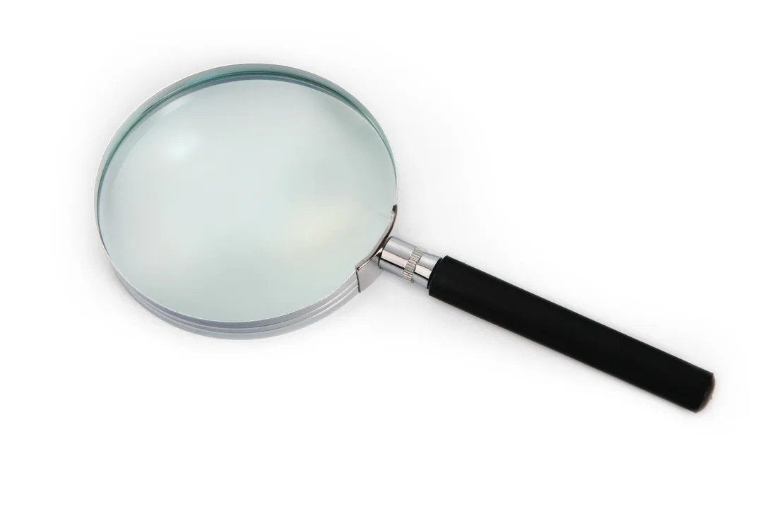 100 mm Handloep / Vergrootglas, Verzenden, Nieuw, Vergrootglas of Loep
