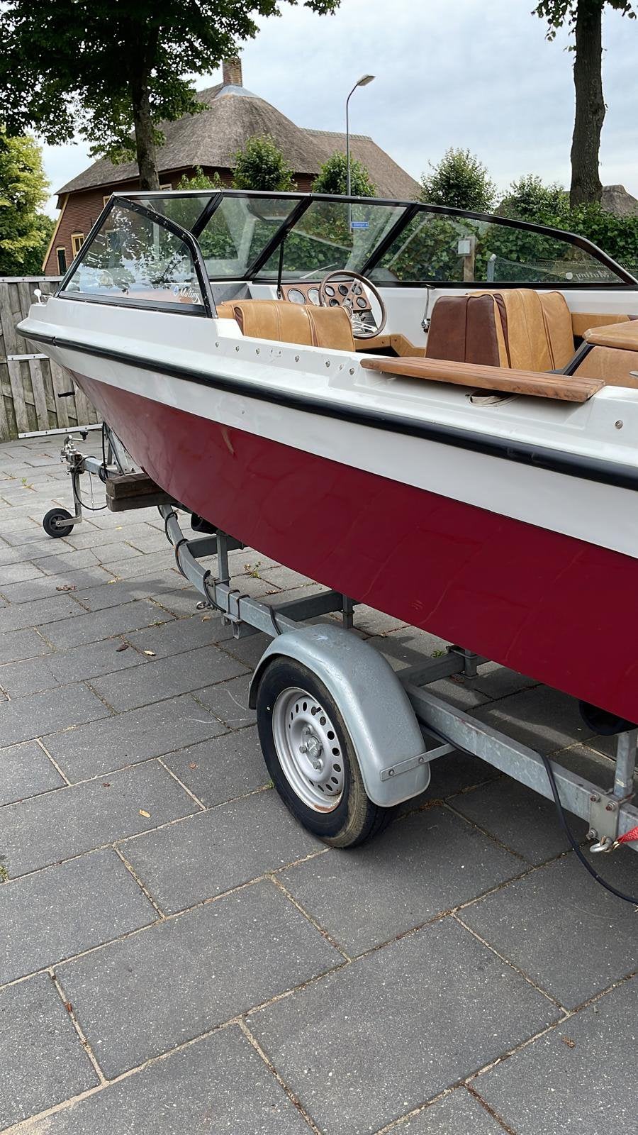 Mooie boot te kopp, Watersport en Boten, Ophalen, Zo goed als nieuw, Bayliner, Binnenboordmotor