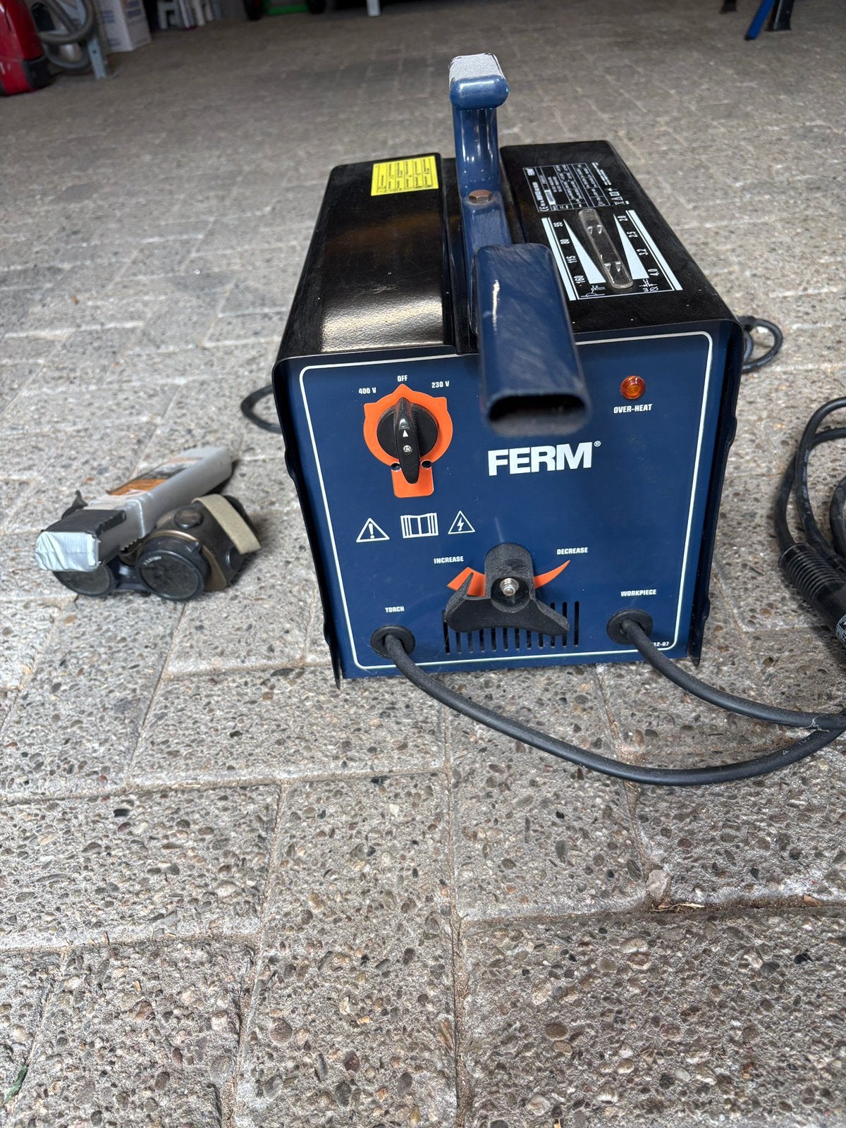 Elektrisch lasapparaat Ferm, Ophalen, Gebruikt, Minder dan 150 ampère, Elektroden