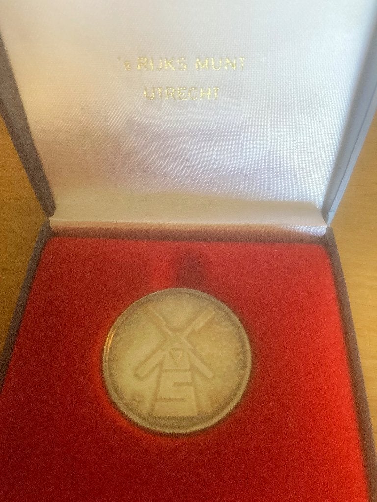 gedenkpenning, Ophalen of Verzenden, Zilver, Nederland