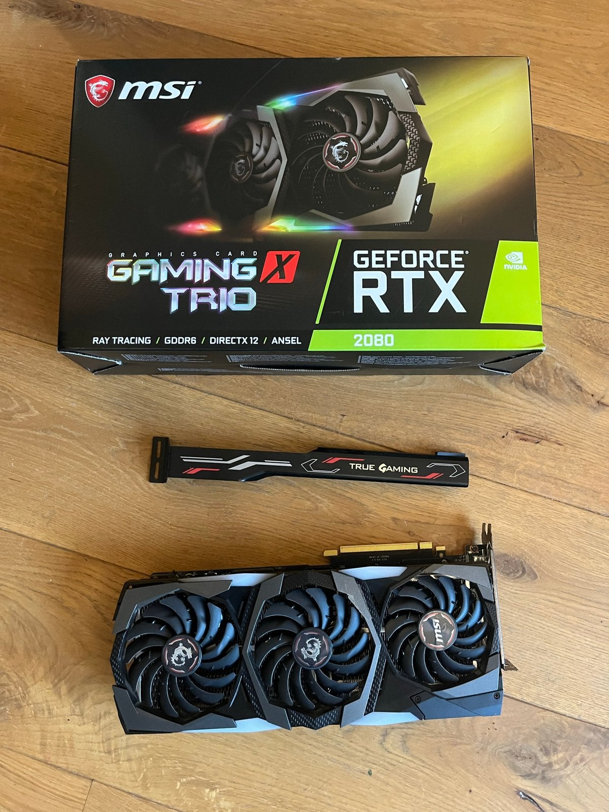 MSI GeForce RTX 2080 Gaming X Trio Videokaart, Computers en Software, Videokaarten, PCI-Express 3, HDMI, GDDR6, Ophalen of Verzenden