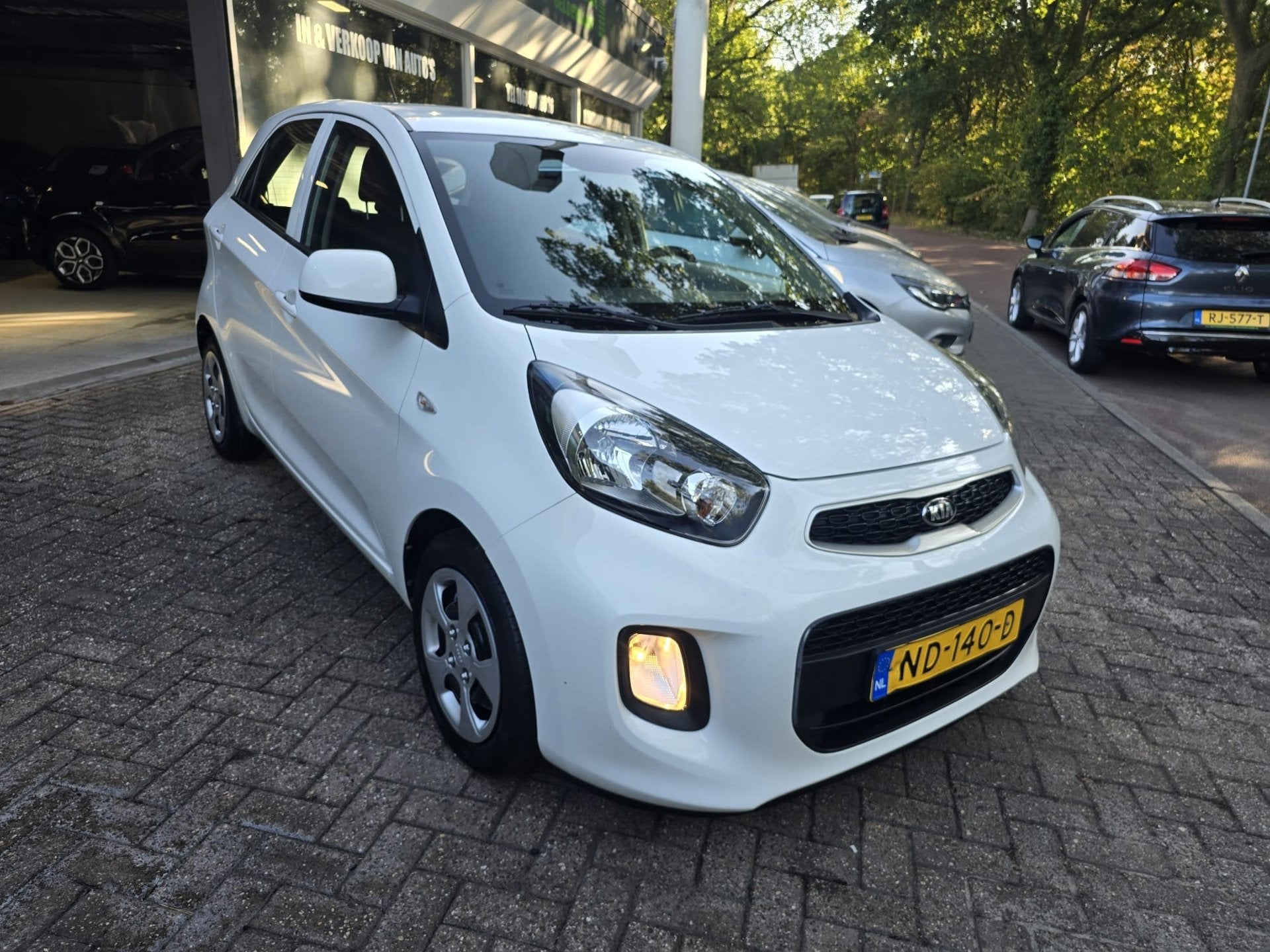 Kia Picanto 1.0 CVVT Summer Edition | 3/6 OF 12 MND GARANTIE, Auto's, Kia, Stof, Gebruikt, Euro 6, Origineel Nederlands
