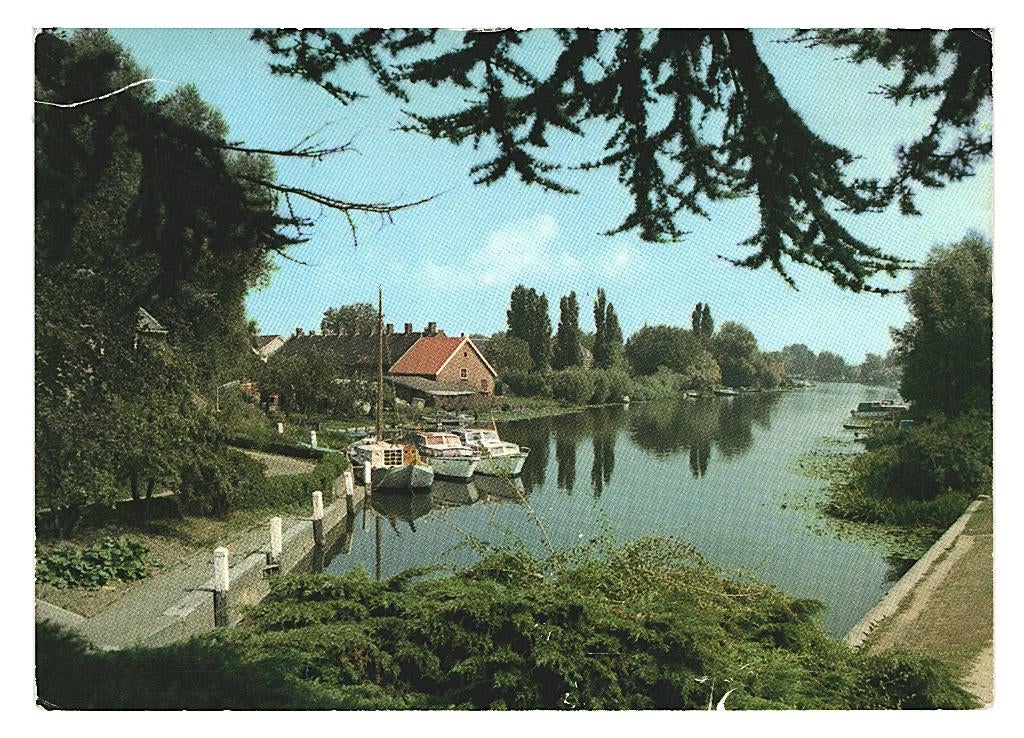 802533 Alblasserdam ZH 1978 Gelopen met Postzegel Postcode, Ophalen of Verzenden, 1960 tot 1980, Gelopen, Zuid-Holland