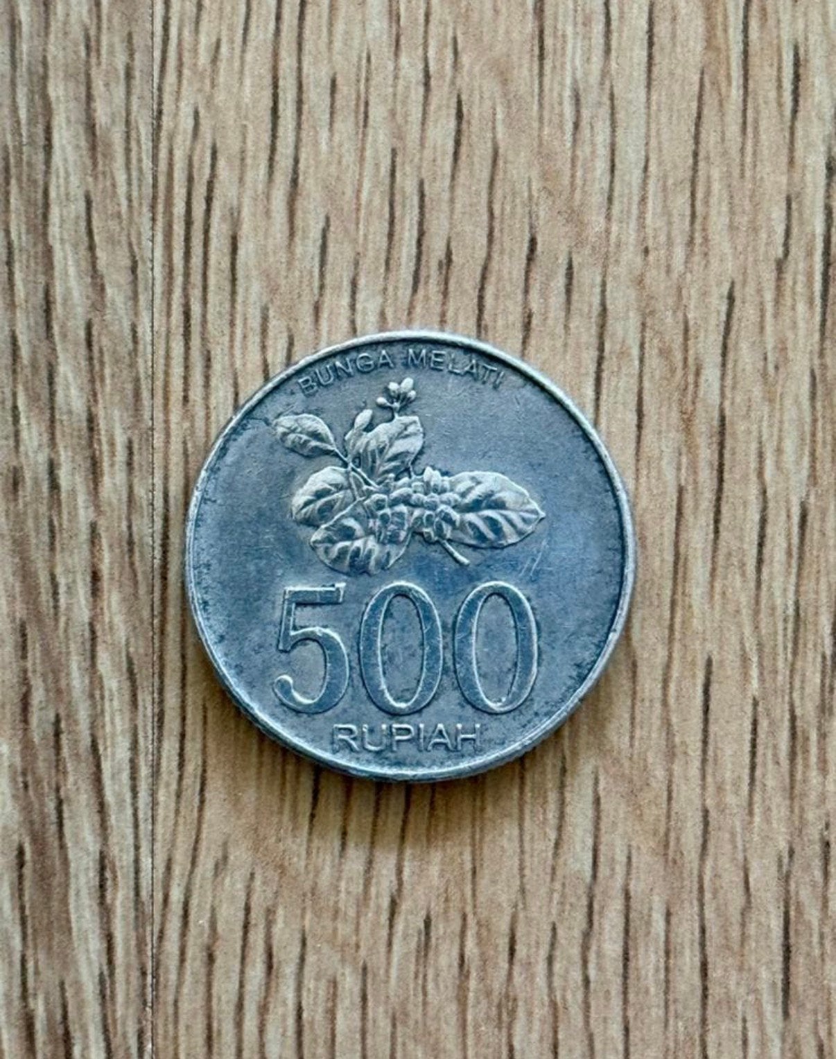 Rupiah 500 Munt Indonesie 2001, Postzegels en Munten, Ophalen of Verzenden, Losse munt
