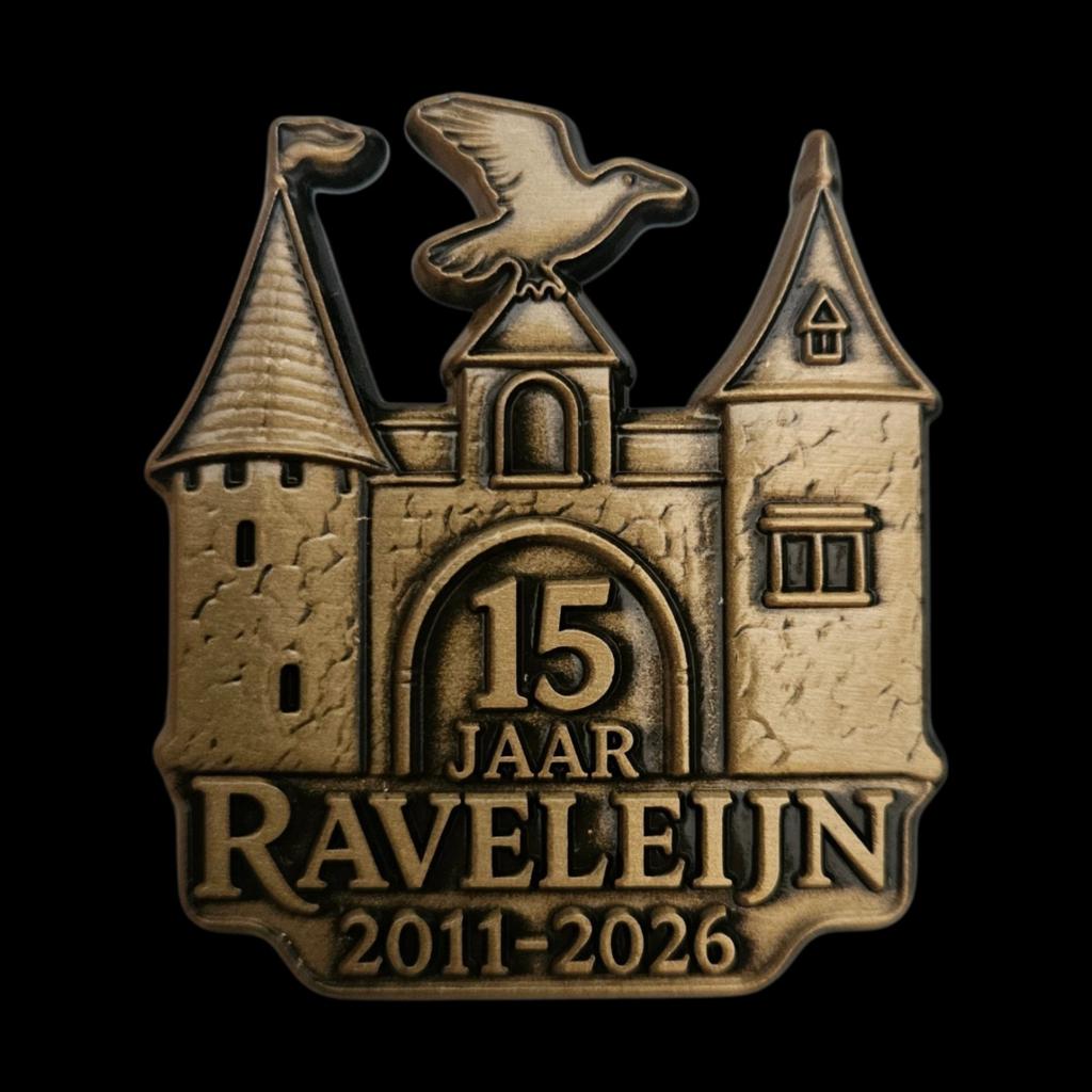 Efteling Raveleijn 15 jaar CYS 2 fan pin *Nieuw*, Verzamelen, Efteling, Ophalen of Verzenden, Nieuw, Button of Speldje