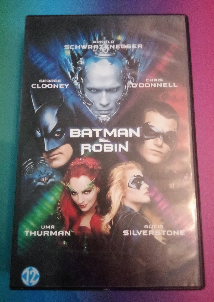 VHS - Batman & Robin - Koopvideo, Nederlands ondertiteld, Engels, Verzenden, Zo goed als nieuw
