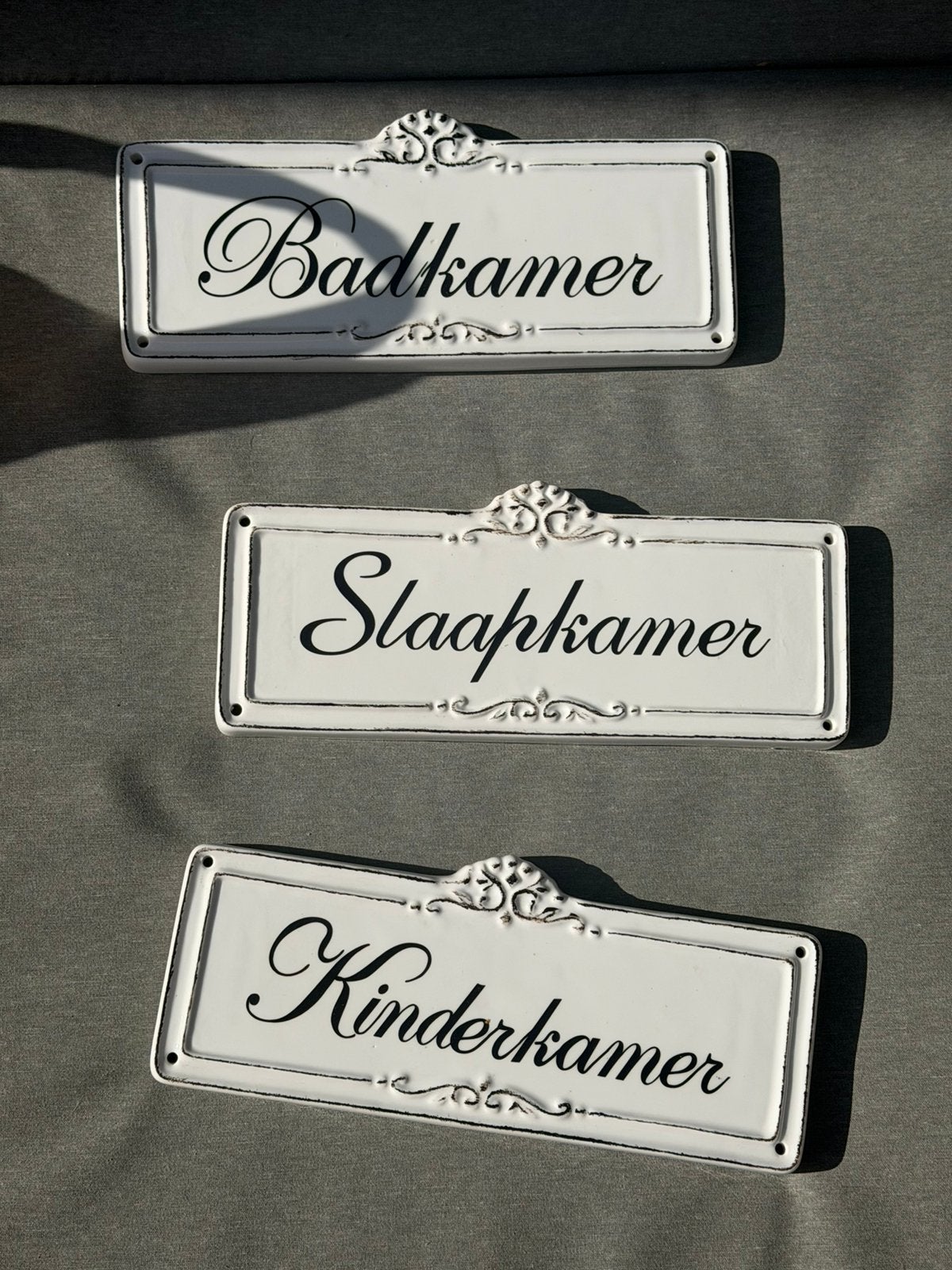 Porseleinen naambordjes, Ophalen of Verzenden, Nieuw
