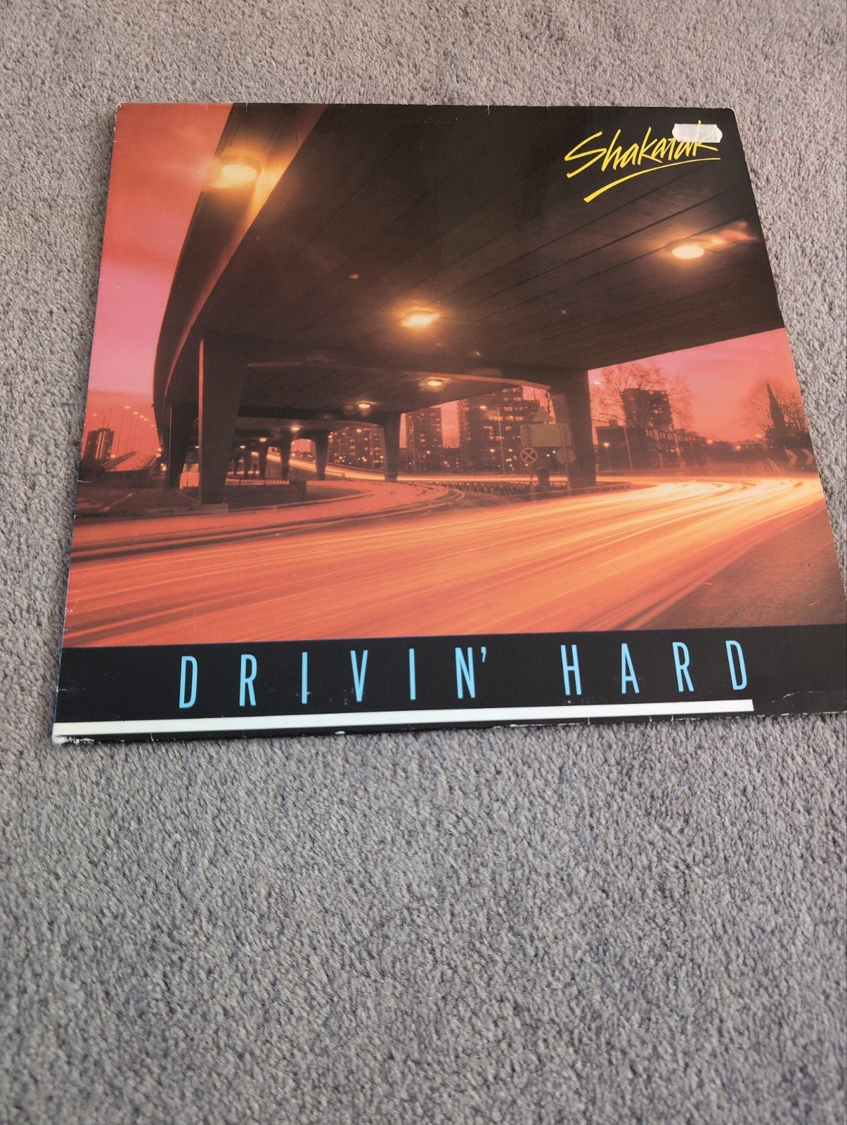 Shakatak - Drivin' Hard LP (1982) - Pop/Funk, Cd's en Dvd's, LP, Gebruikt, Ophalen of Verzenden, Funk