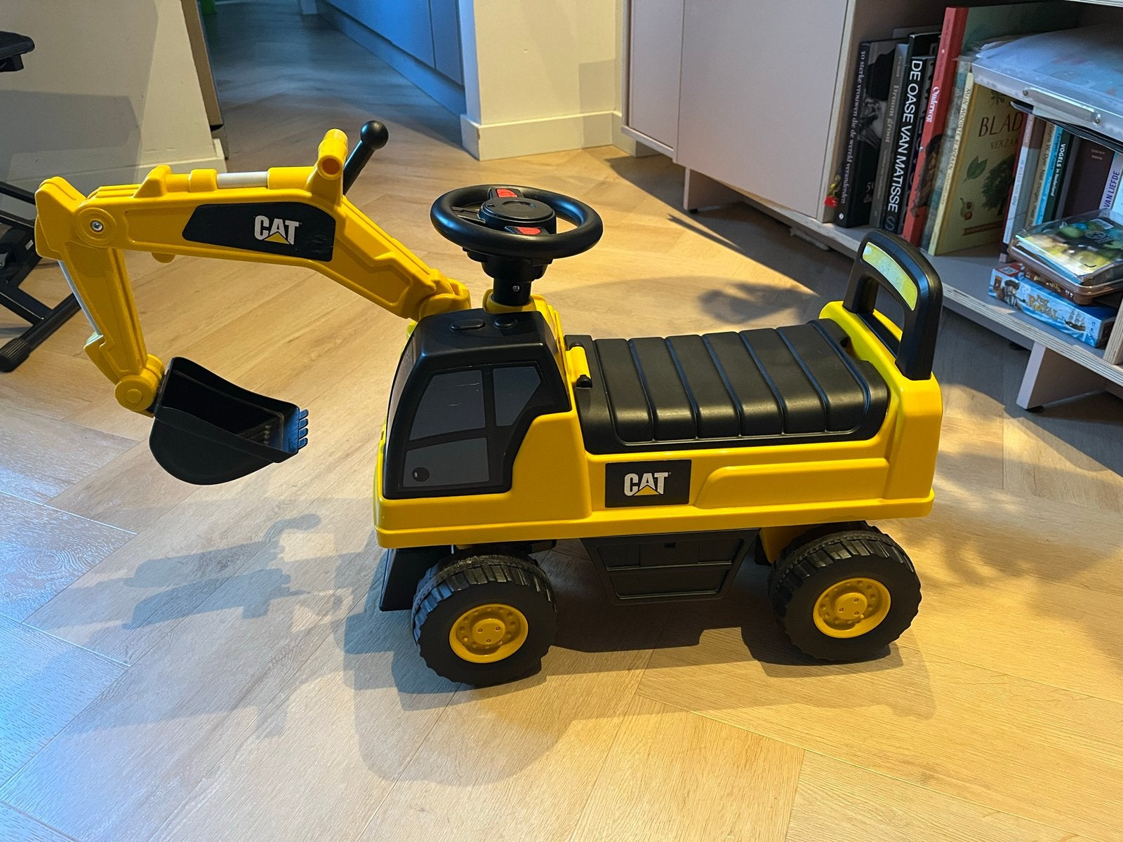 Hele leuke CAT Loopauto Graafmachine, Ophalen of Verzenden, Gebruikt, Loopvoertuig