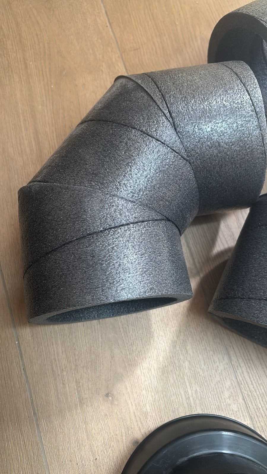 Ubbink Aerfoam 125mm 90 graden bocht isolatie, Ophalen of Verzenden, Nieuw