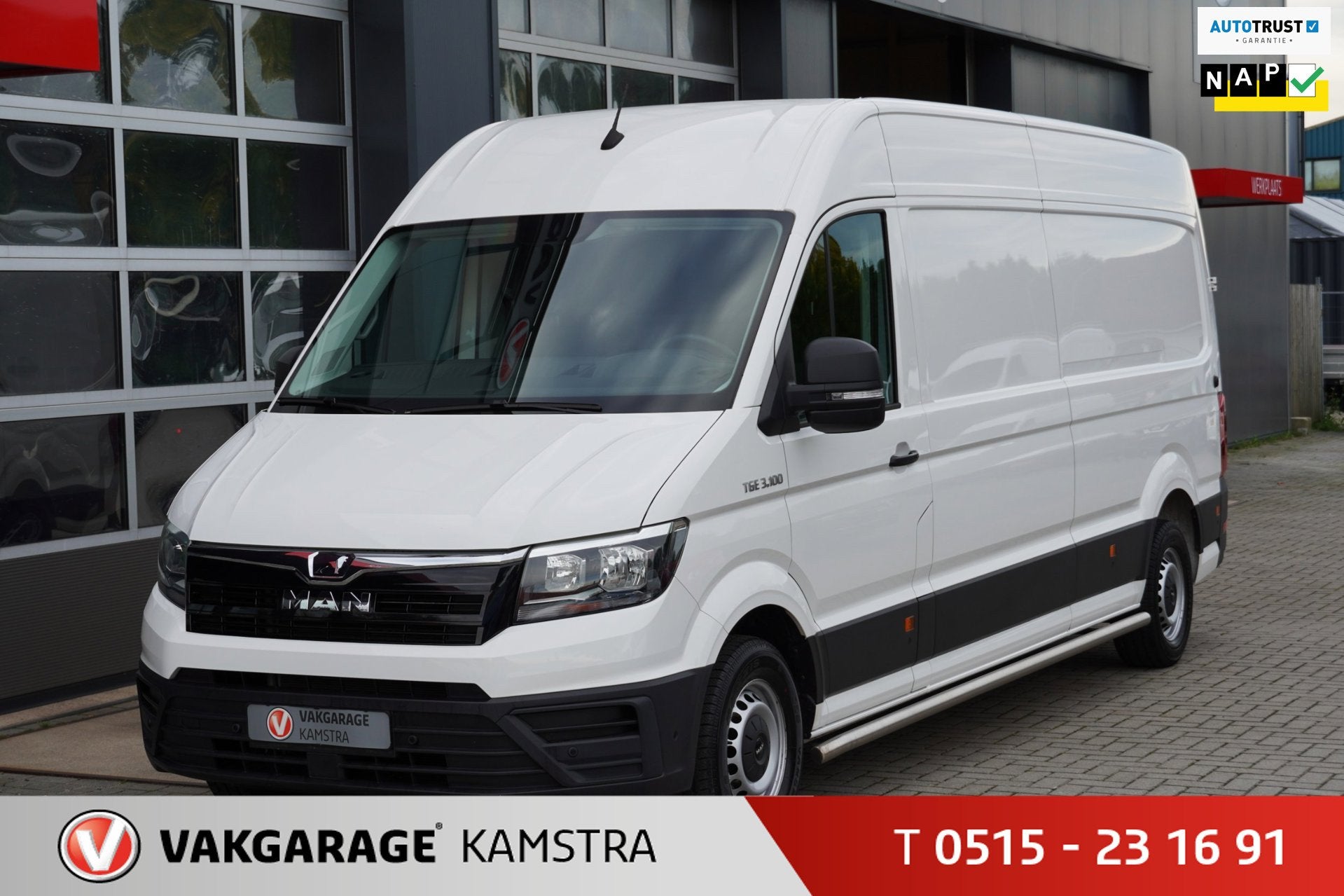 MAN TGE 35 2.0 ELSH NAP Airco/Cruise/PDC/Bluetooth/A.Camera, Auto's, Voorwielaandrijving, Stof, Gebruikt, Euro 6