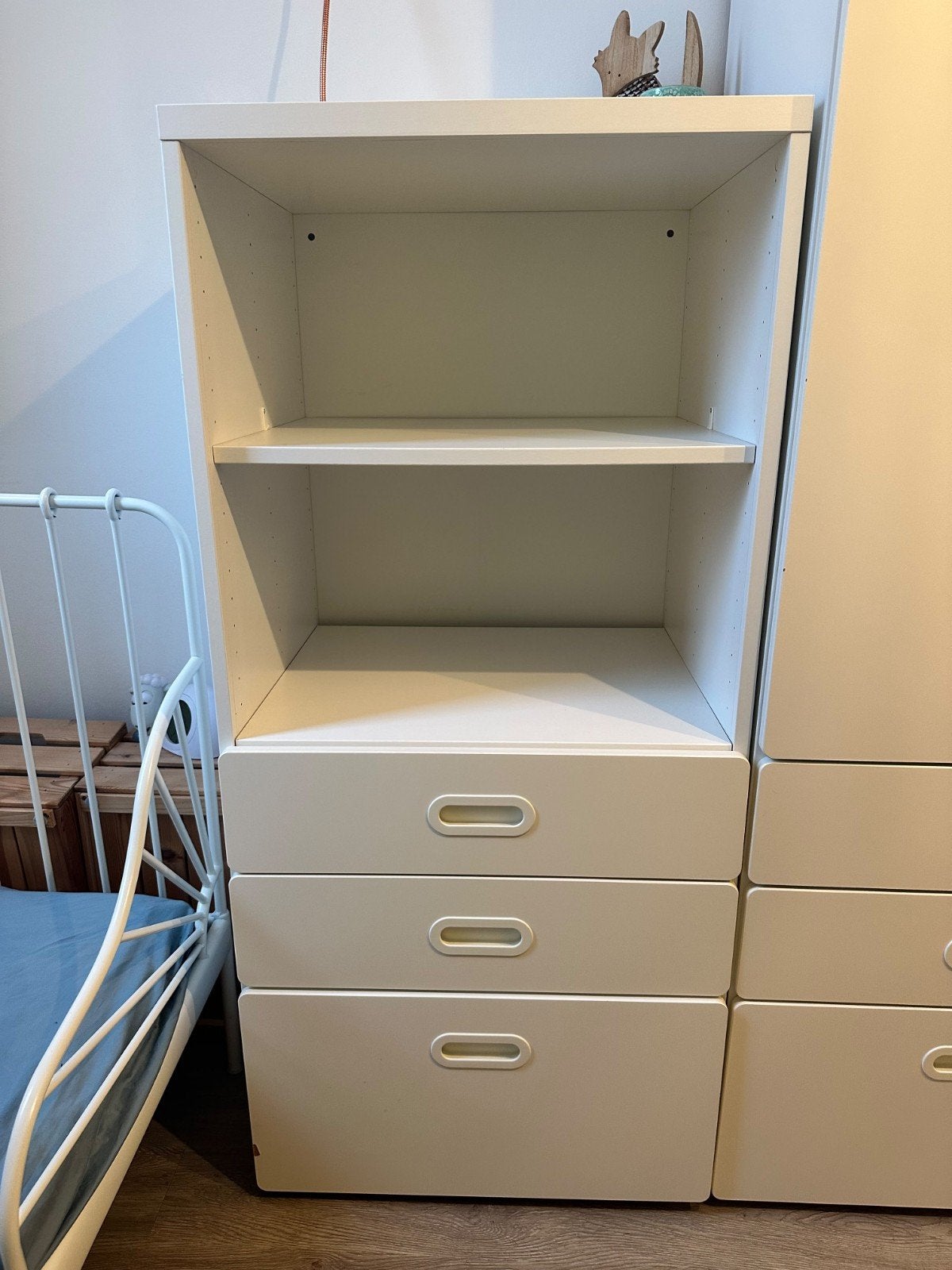 Stuva / Fritids - Witte kast met planken en lades, Ophalen, Gebruikt, 50 tot 100 cm, 150 tot 200 cm