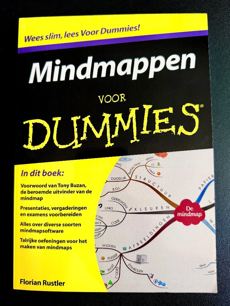 Boek Mindmappen voor Dummies, Geld en Beleggen, Florian Rustler, Nieuw, Ophalen of Verzenden