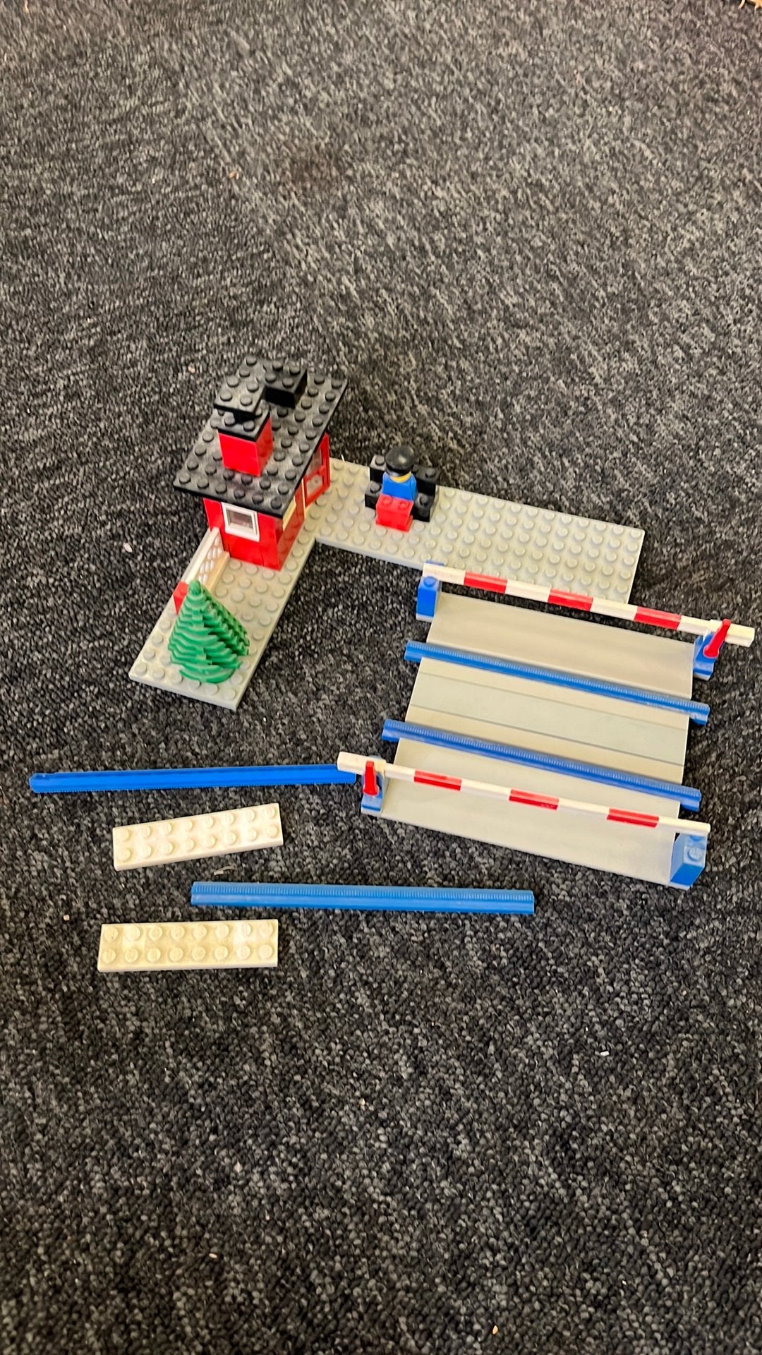 Oude LEGO Spoorwegovergang, Kinderen en Baby's, Ophalen of Verzenden, Gebruikt, Lego