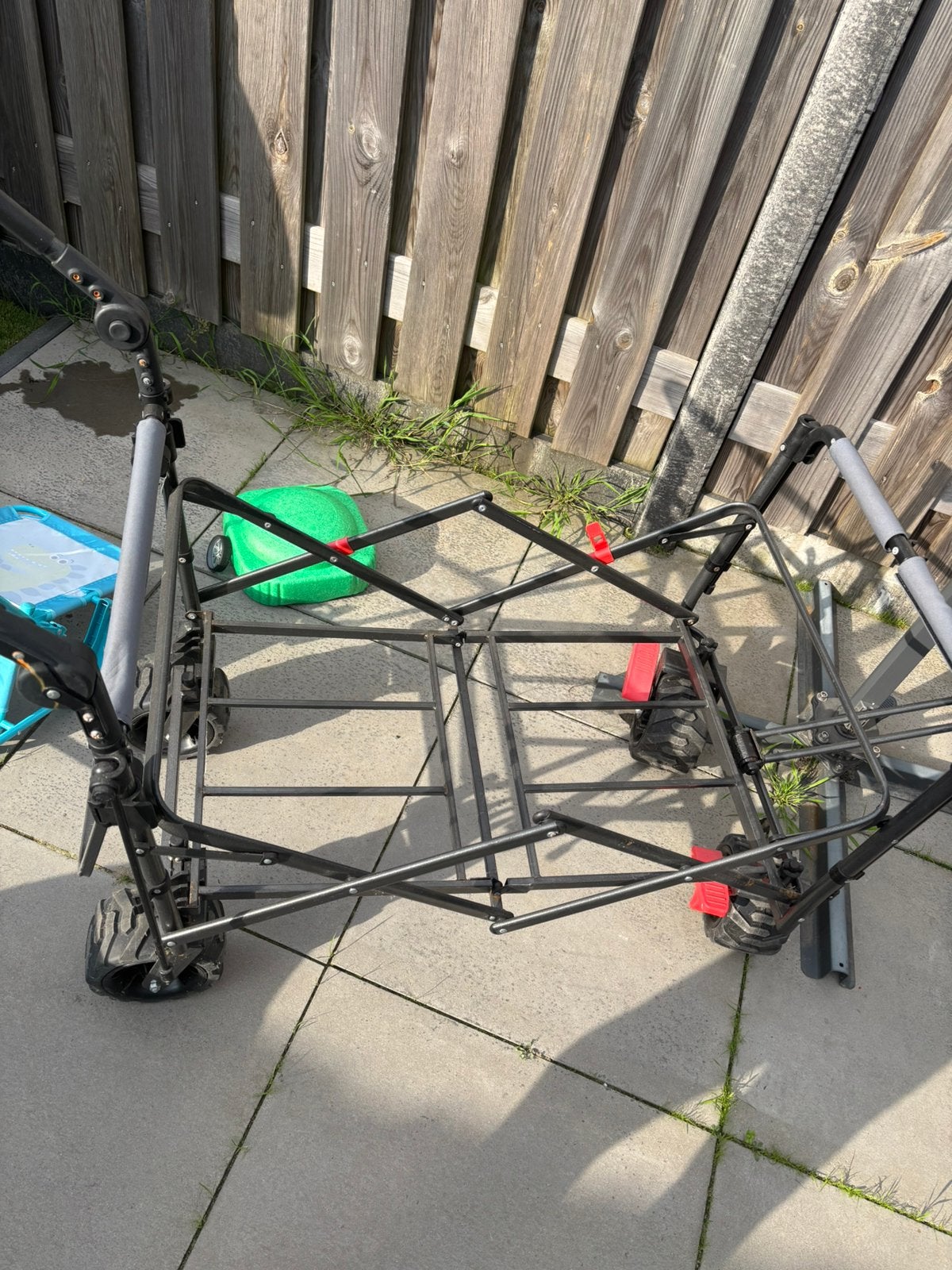 Arebos bolderkar – alleen frame / onderstel met wielen, Caravans en Kamperen, Ophalen, Opvouwbaar, Gebruikt