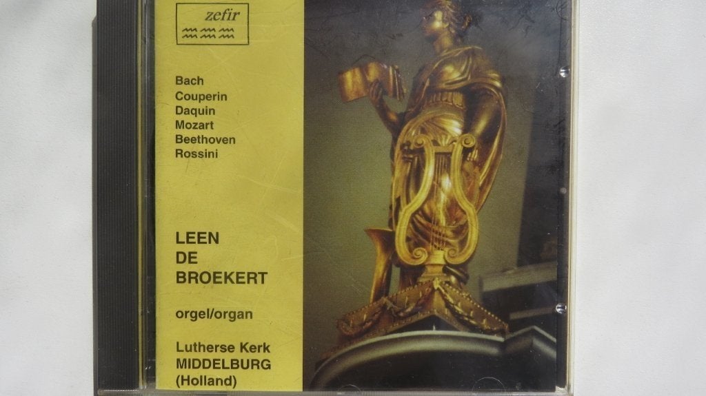 Cd orgel: Leen de Broekert, Lutherse Kerk Middelburg, Ophalen of Verzenden, Classicisme, Zo goed als nieuw, Kamermuziek