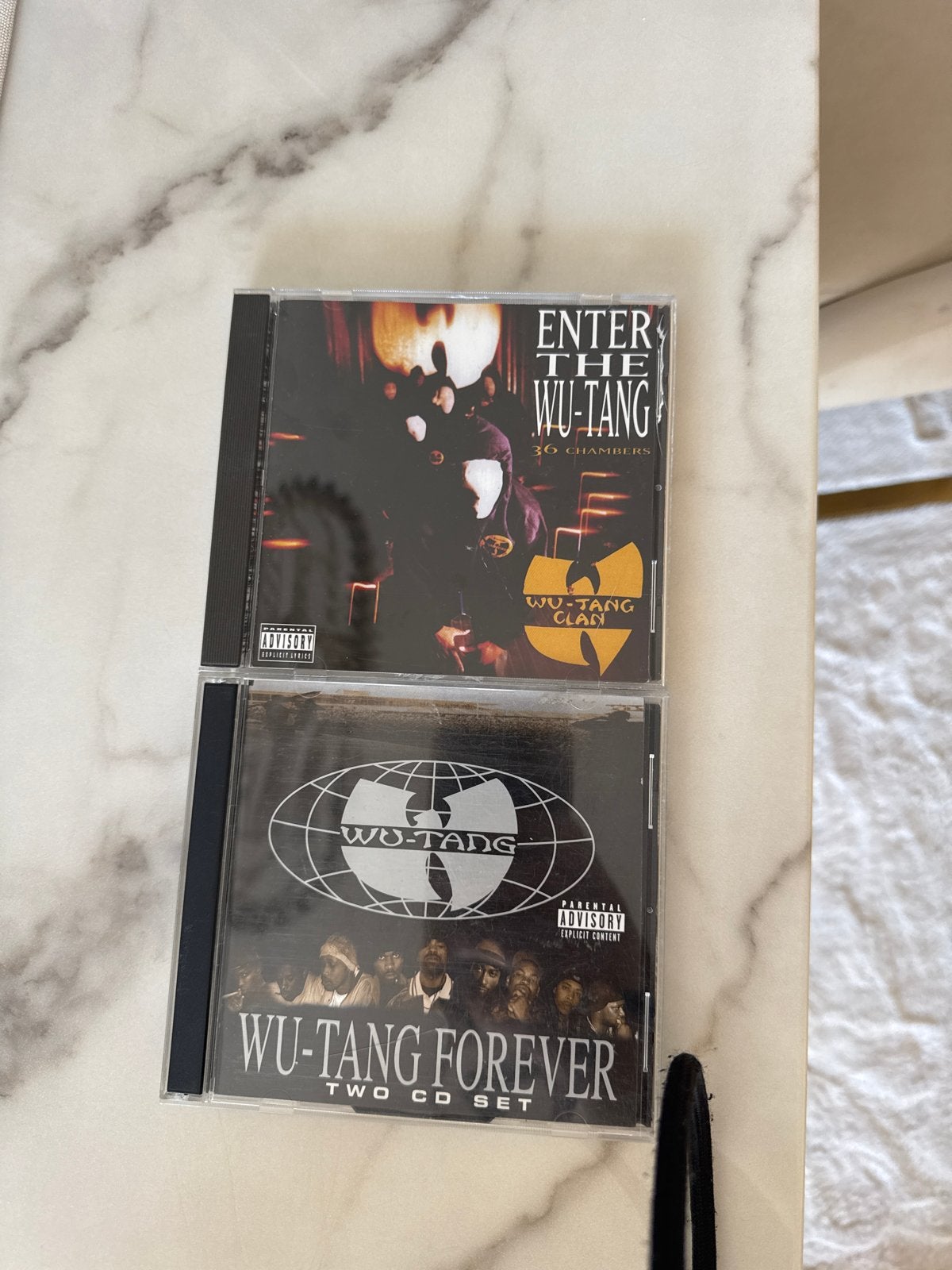 Wu-Tang Clan CD's: Enter the Wu-Tang & Wu-Tang Forever, Ophalen of Verzenden, Gebruikt