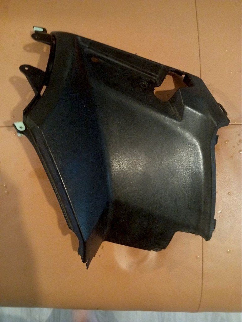 Peugeot KISBEE beenschild #KPA-0009, Ophalen of Verzenden, Gebruikt, Kap, Peugeot