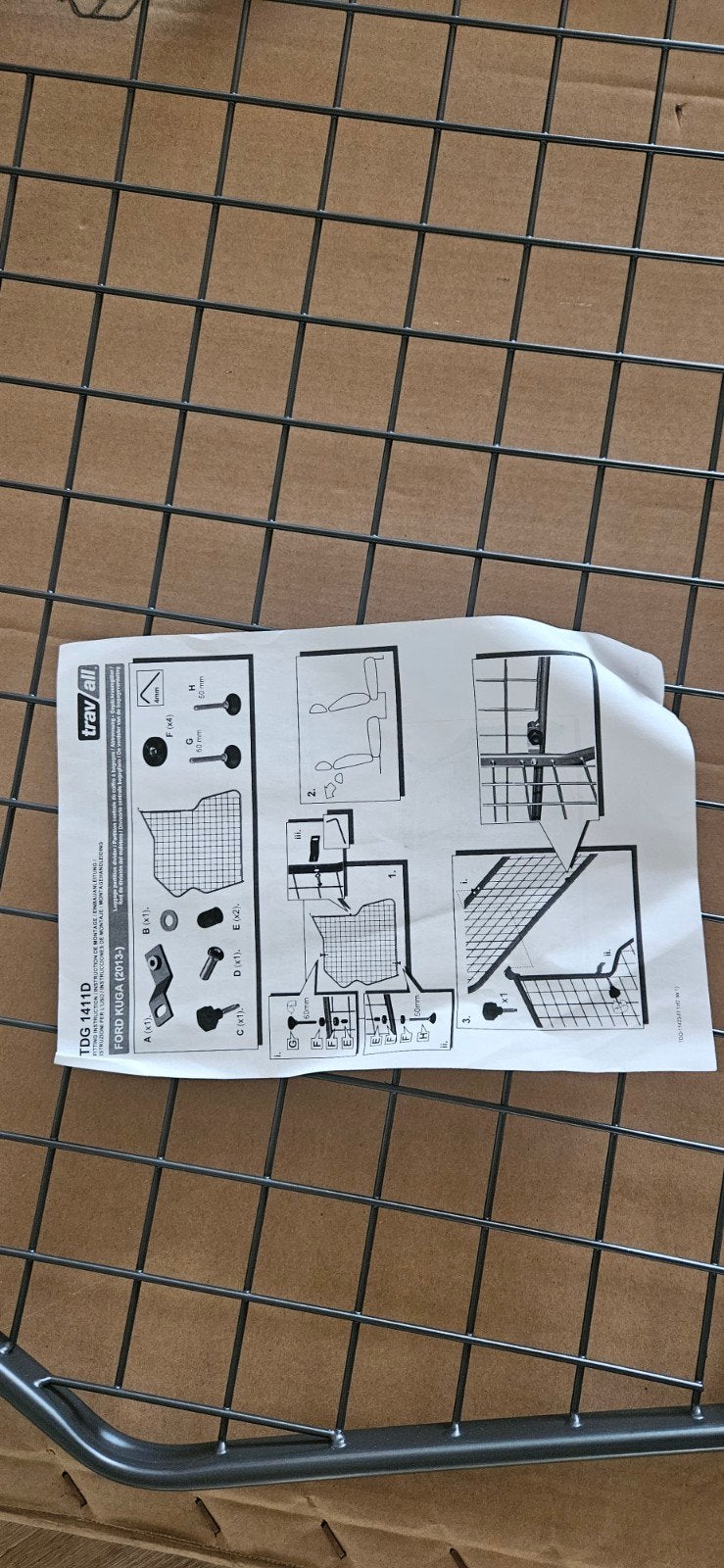 Travall Hondenrek  nieuw in doos voor Ford Kuga, Ophalen, Nieuw