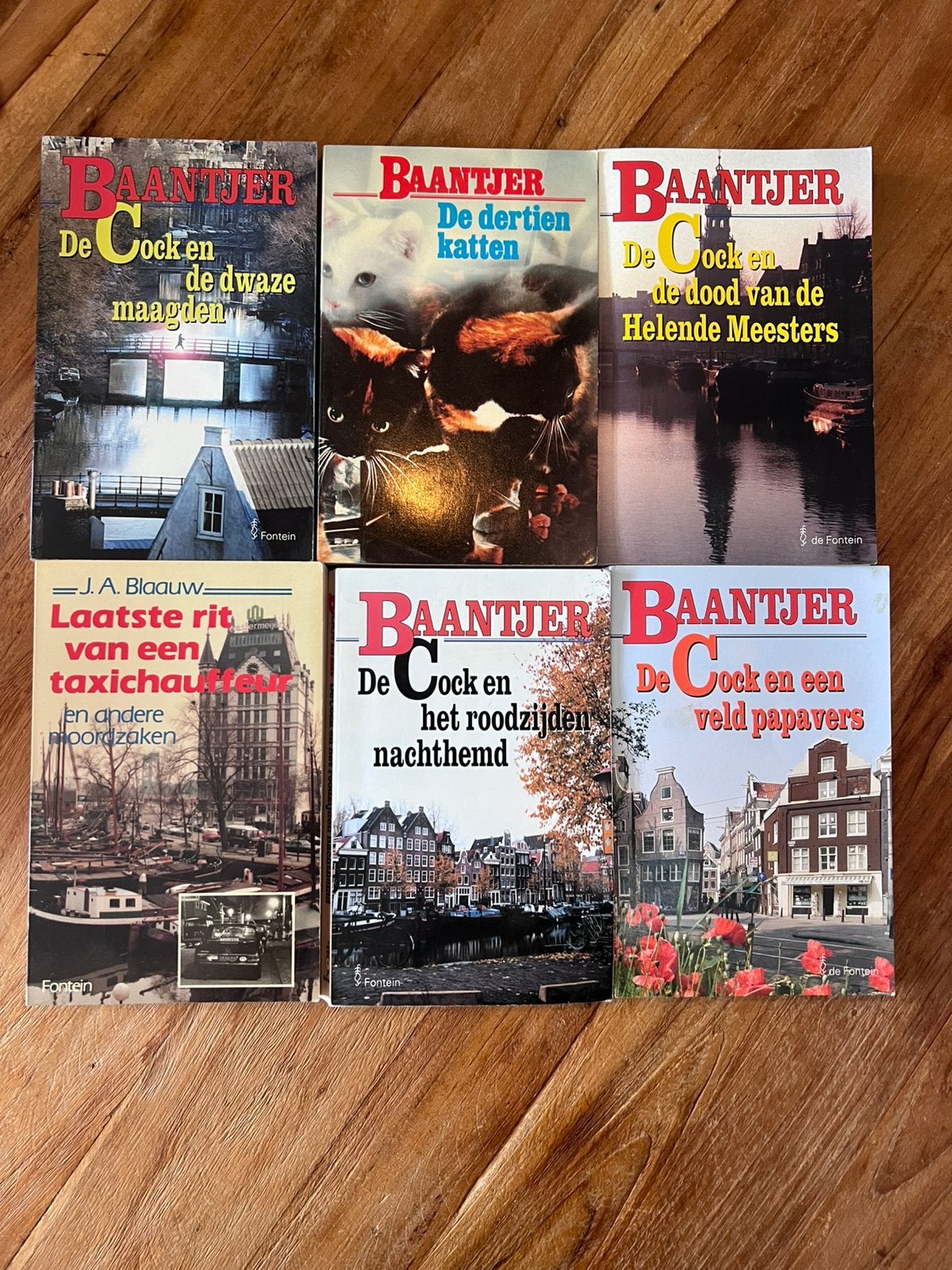 25 x Baantjer De Cock boeken 1,80 per stuk!, Ophalen of Verzenden, Zo goed als nieuw