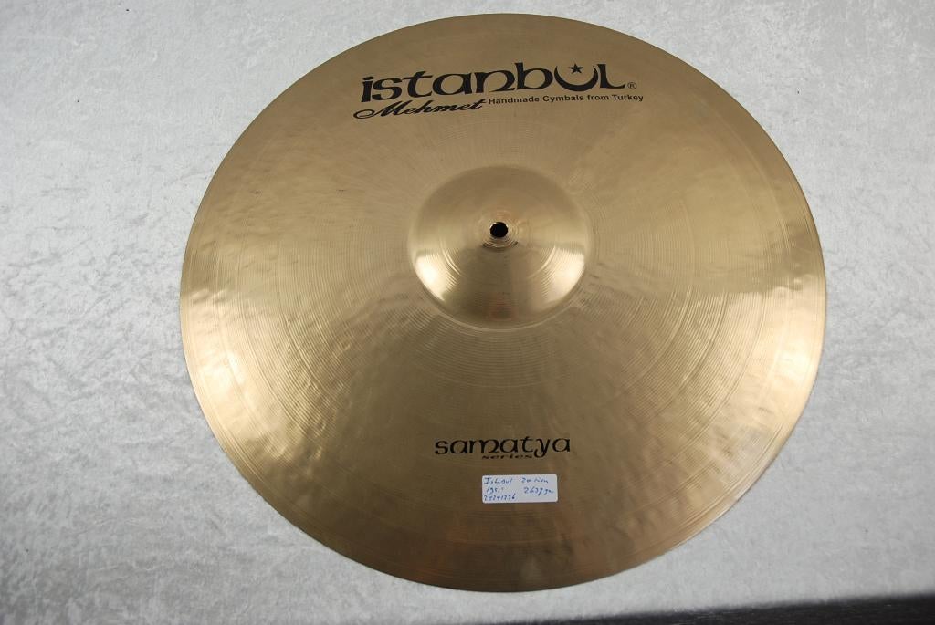 Istanbul Mehmet Samataya ride bekken 2637gr. 20 inch, Gebruikt, ., Drums of Percussie, Ophalen of Verzenden