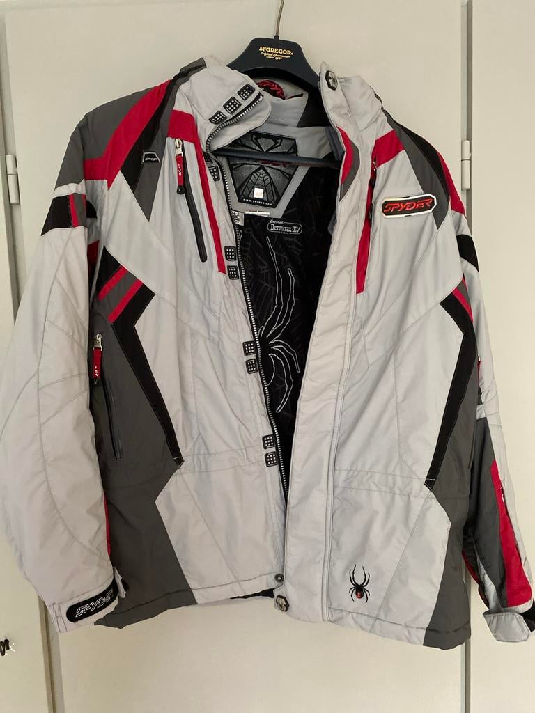 Spyder ski-jas heren - maat 52, Kleding | Heren, Wintersportkleding, Verzenden, Gedragen, Maat 52/54 (L), Jack