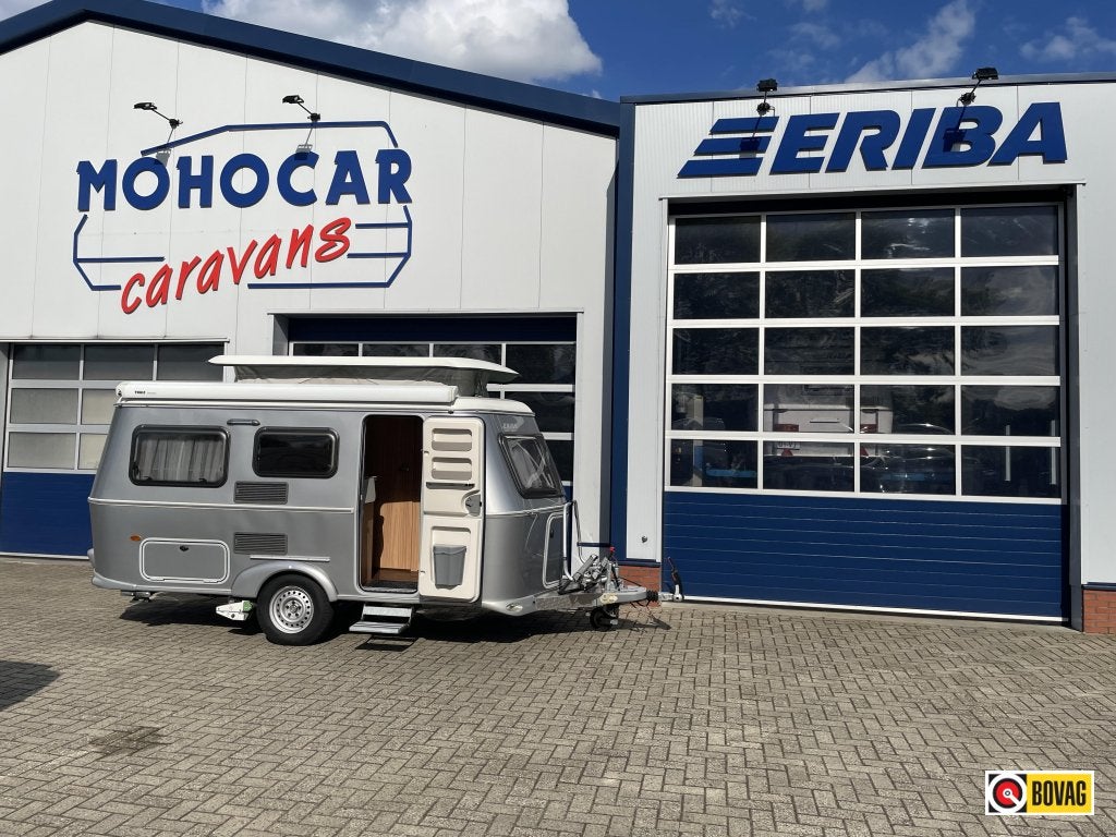 Eriba Touring Triton 430 Silver Edition, Standaardzit, Bedrijf, 750 - 1000 kg, Schokbreker