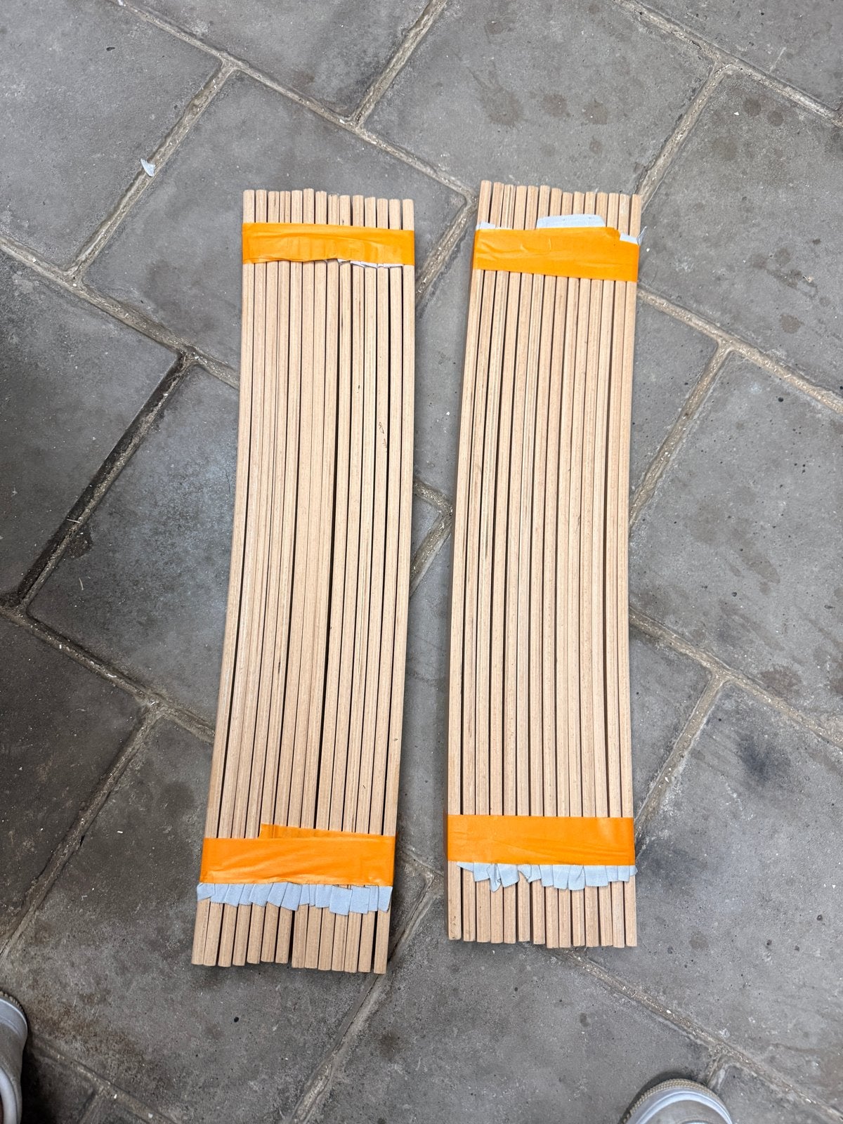 2x IKEA LURÖY lattenbodem 70x160 cm, Gebruikt, Bedbodem, Eenpersoons, 70 cm of minder