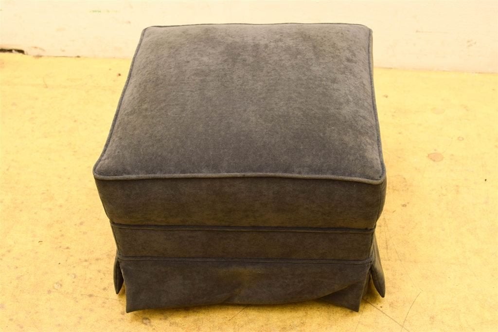 Hocker van stof 45238, Gebruikt, 125 cm of meer, Vierkant, Ophalen of Verzenden