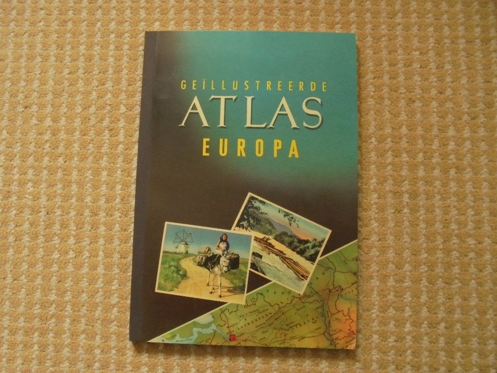 Geïllustreerde atlas Europa, Boeken, Ophalen of Verzenden, Zo goed als nieuw