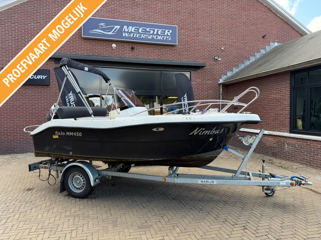 Consoleboot / Rajo 450 / 40pk 4 takt / Marlin Trailer, Overige merken, Gebruikt, 5 m, 30 tot 50 pk