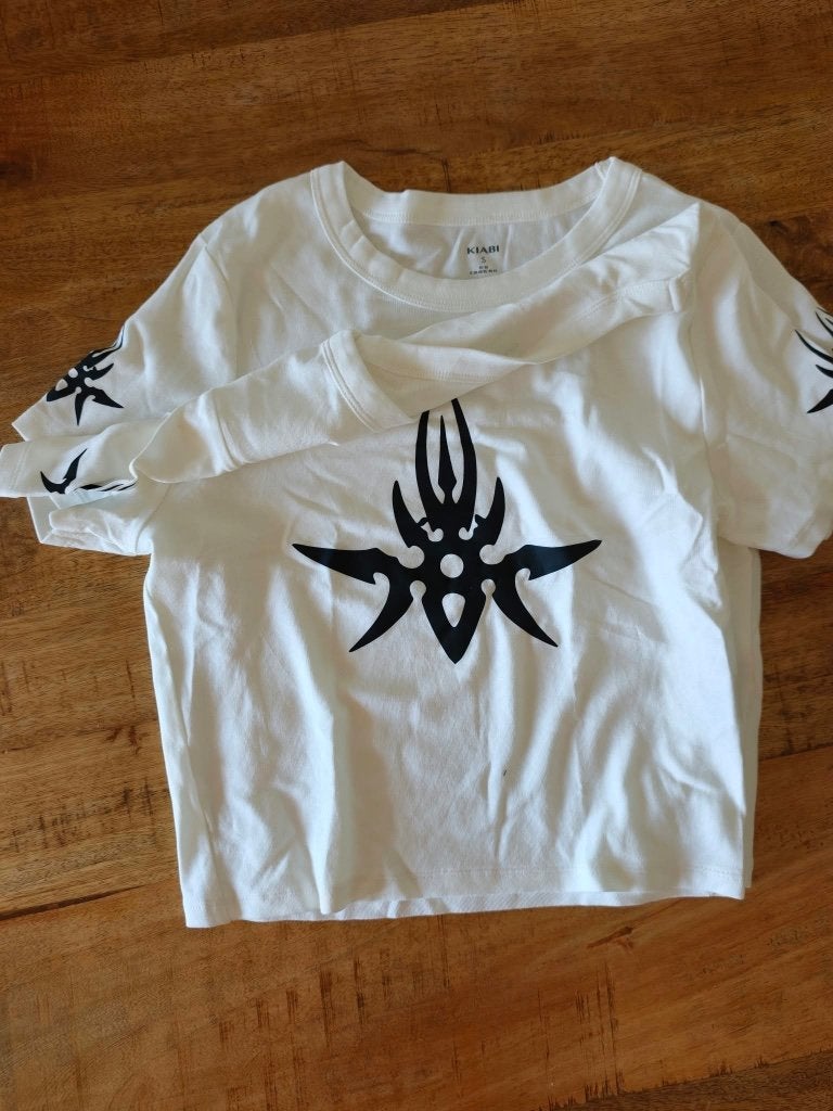 K3 T-shirt outfit Heyah mama van Kathleen, Wit, Ophalen of Verzenden, Zo goed als nieuw, Korte mouw