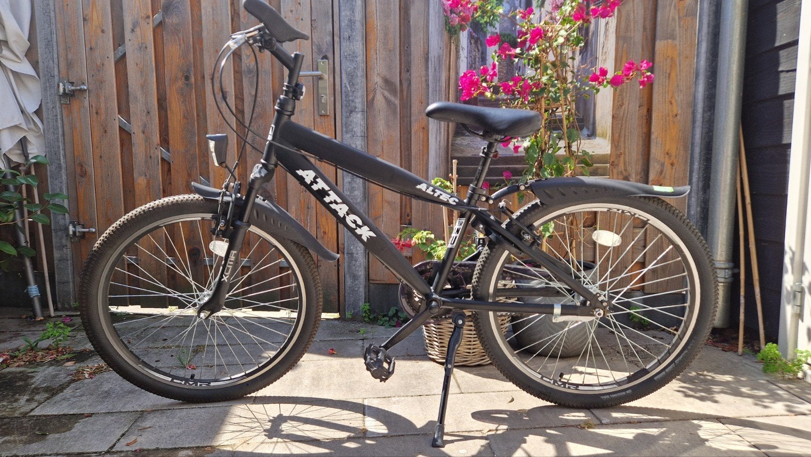 Altec Attack 26 inch fiets - zwart, 3 versnellingen, Minder dan 49 cm, Ophalen, Overige merken, Versnellingen