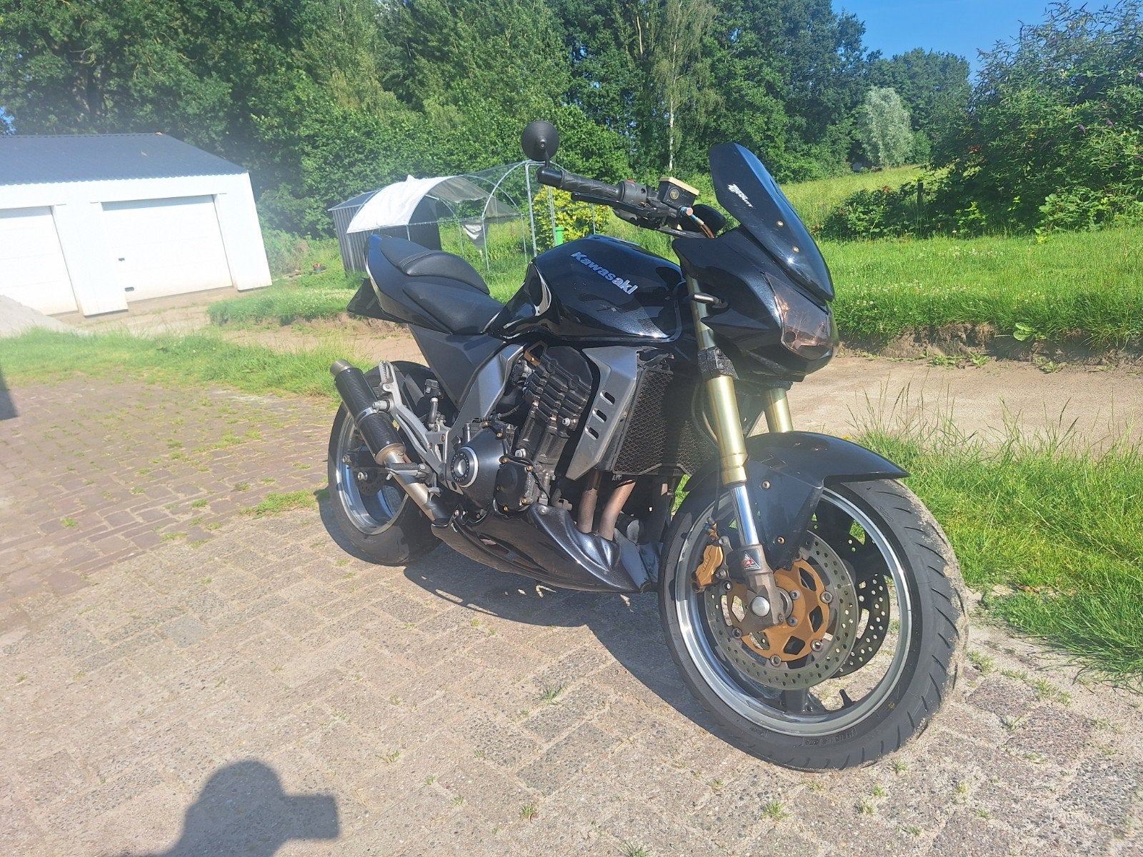 Kawasaki Z1000 2005 - Krachtige Naked Bike, Sportuitlaat, 4 cilinders, Motorrijbewijs A, Gebruikt