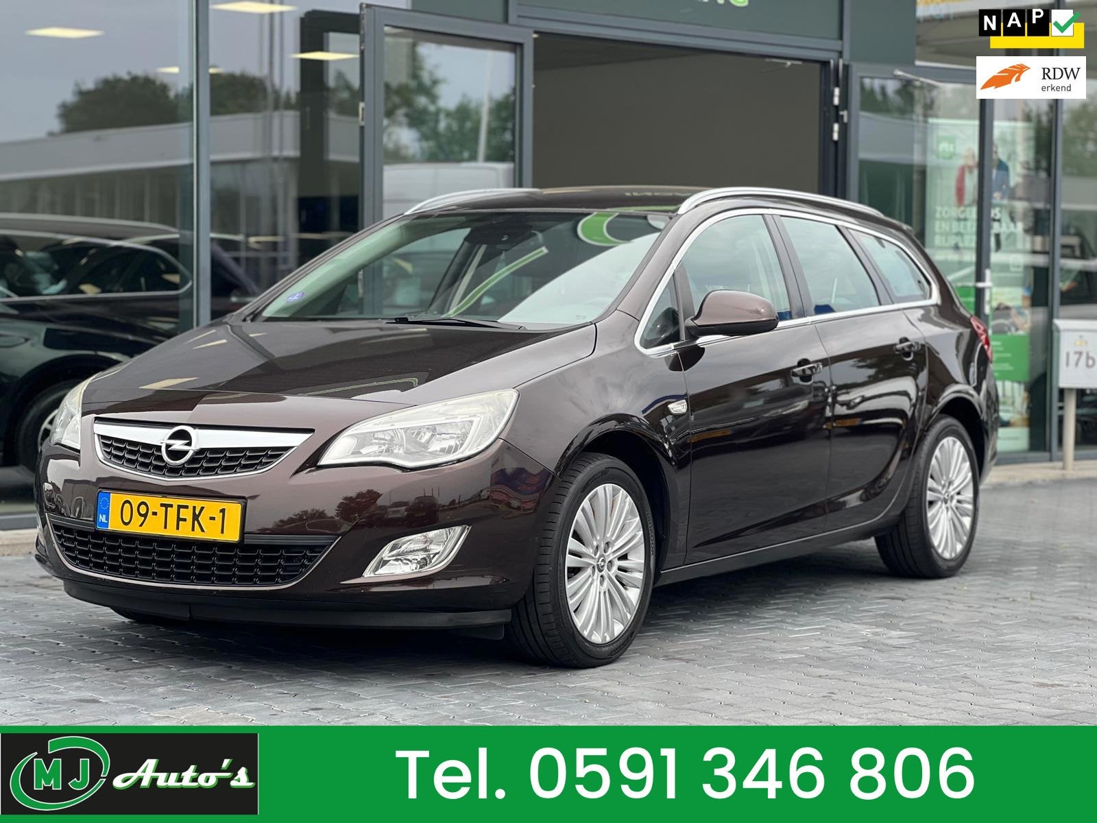 Opel Astra Sports Tourer 1.4 TURBO COSMO BJ012 TREKHAAK, Voorwielaandrijving, Euro 5, Parkeersensor, Gebruikt