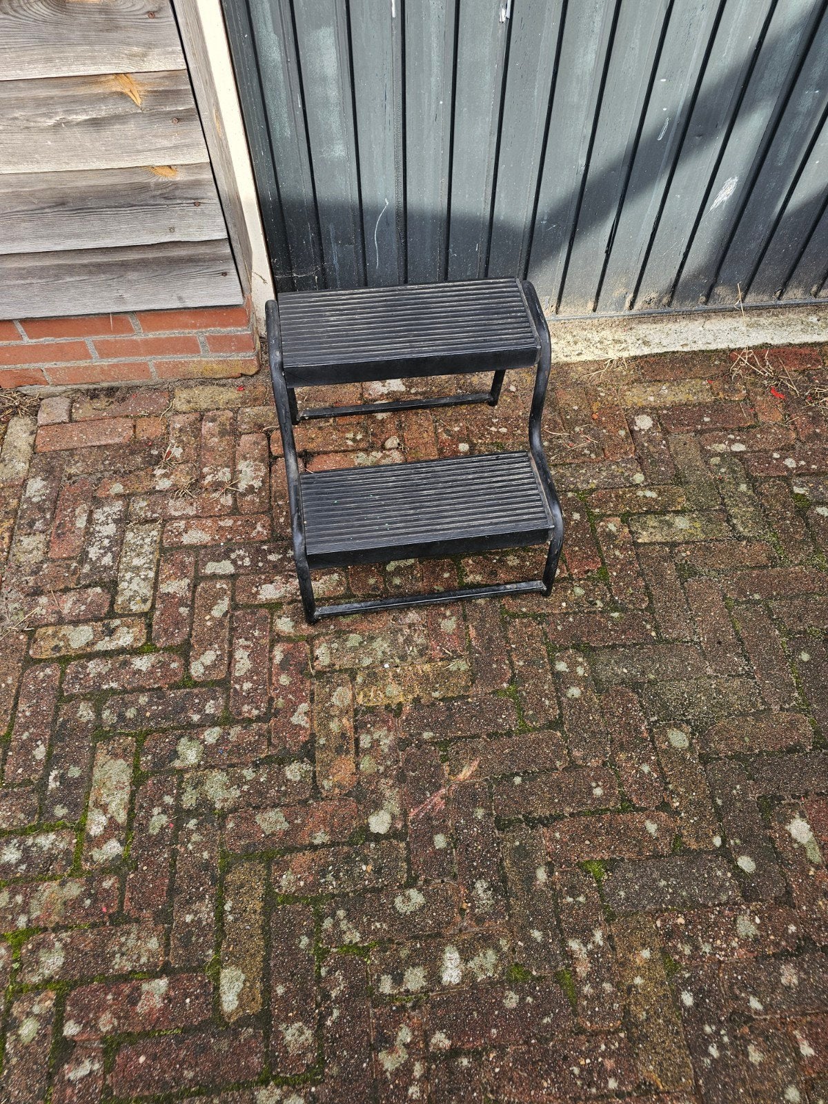 Caravan opstapjes (2 stuks), Ophalen of Verzenden, Gebruikt