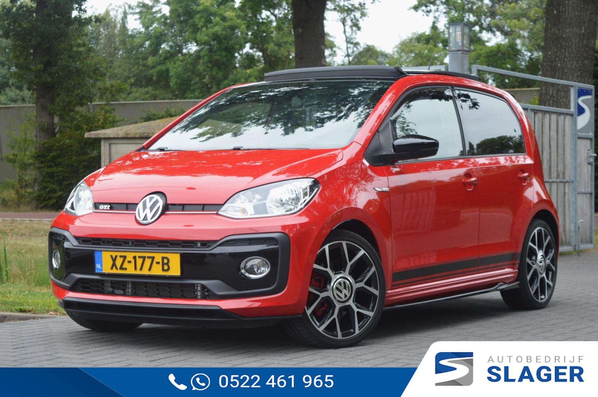 Volkswagen Up! 1.0 TSI GTI - Pano|Milltek|Camera|Org NL|Beat, Stof, 4 stoelen, 116 pk, Origineel Nederlands