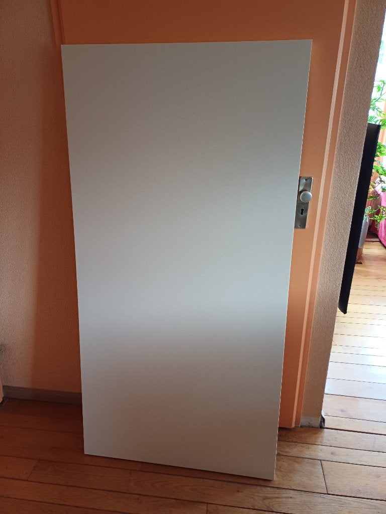 VIKA AMON Ikea tafelblad wit: 75 bij 150 cm, Ophalen, Overige typen, Gebruikt, IKEA