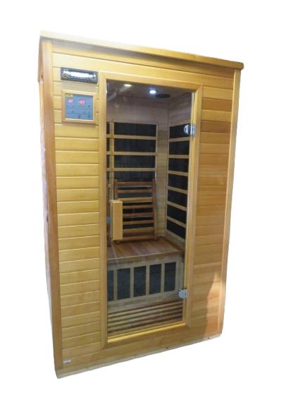 Infra rood sauna cabine, Ophalen, Zo goed als nieuw, Infrarood, Complete sauna